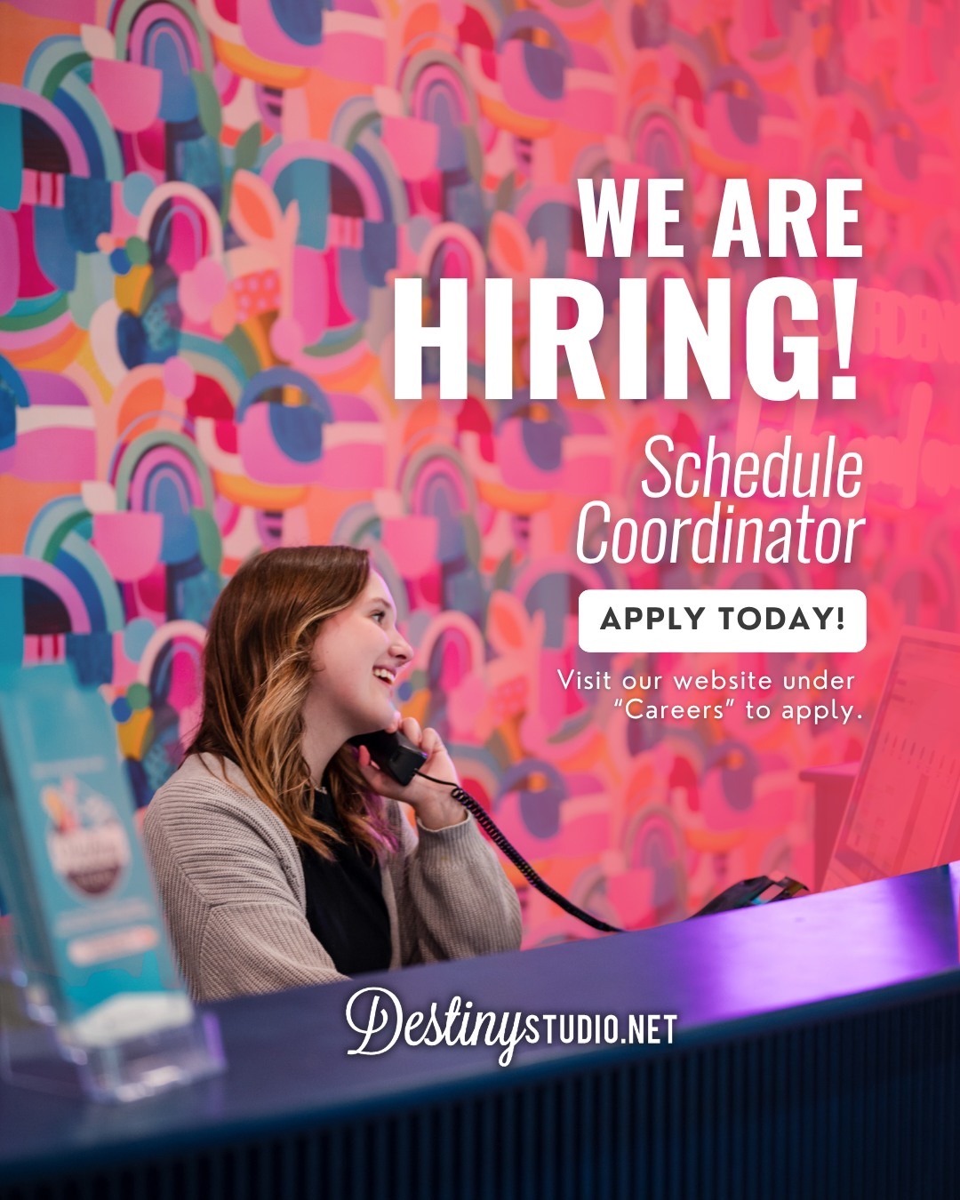 ✨ Aledo — we’re hiring! ✨
Looking for a part-time role that fits your schedule and lets you be part of something meaningful?
We are looking for a Schedule Coordinator to help keep our studio running smoothly and serve our amazing families.
⏱️ 28–34 hours/week (afternoons/evenings)
💬 Perfect for someone who loves people, organization, and a fast-paced environment
🎶Work with a positive, purpose-driven team impacting kids and families every day
If you’re organized, dependable, and love being part of a strong community—we’d love to meet you!
Comment bellow for the link to apply! 👇
#fortworthtx #musiclessons #parkercountytexas #parkercountytx #WeatherfordMoms #aledomusicscene #aledomusiclessons #benbrookmoms #dfwmusiclessons