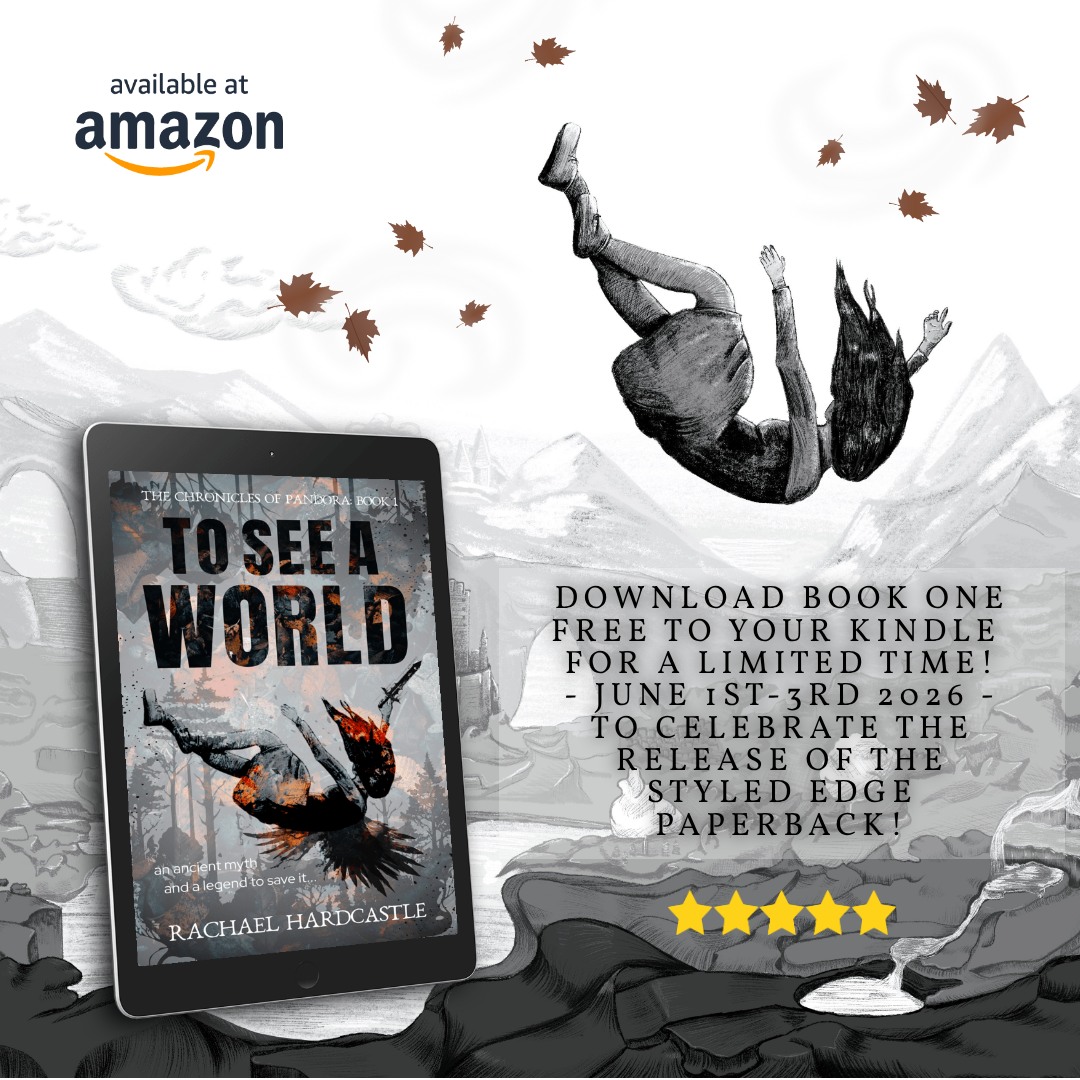 🙀 So this is happening...! 🙀
Between June 1st and June 3rd 2026, To See A World (The Chronicles of Pandora: Book 1) will be completely FREE to download to your Amazon Kindle to celebrate the release of the styled-edge paperback edition, releasing June 1st. 🙏🥳
#freeebook #freeebooks #stuffyourkindle #stuffyourkindleday #fantasybookseries #yafantasyauthor #specialeditionbooks