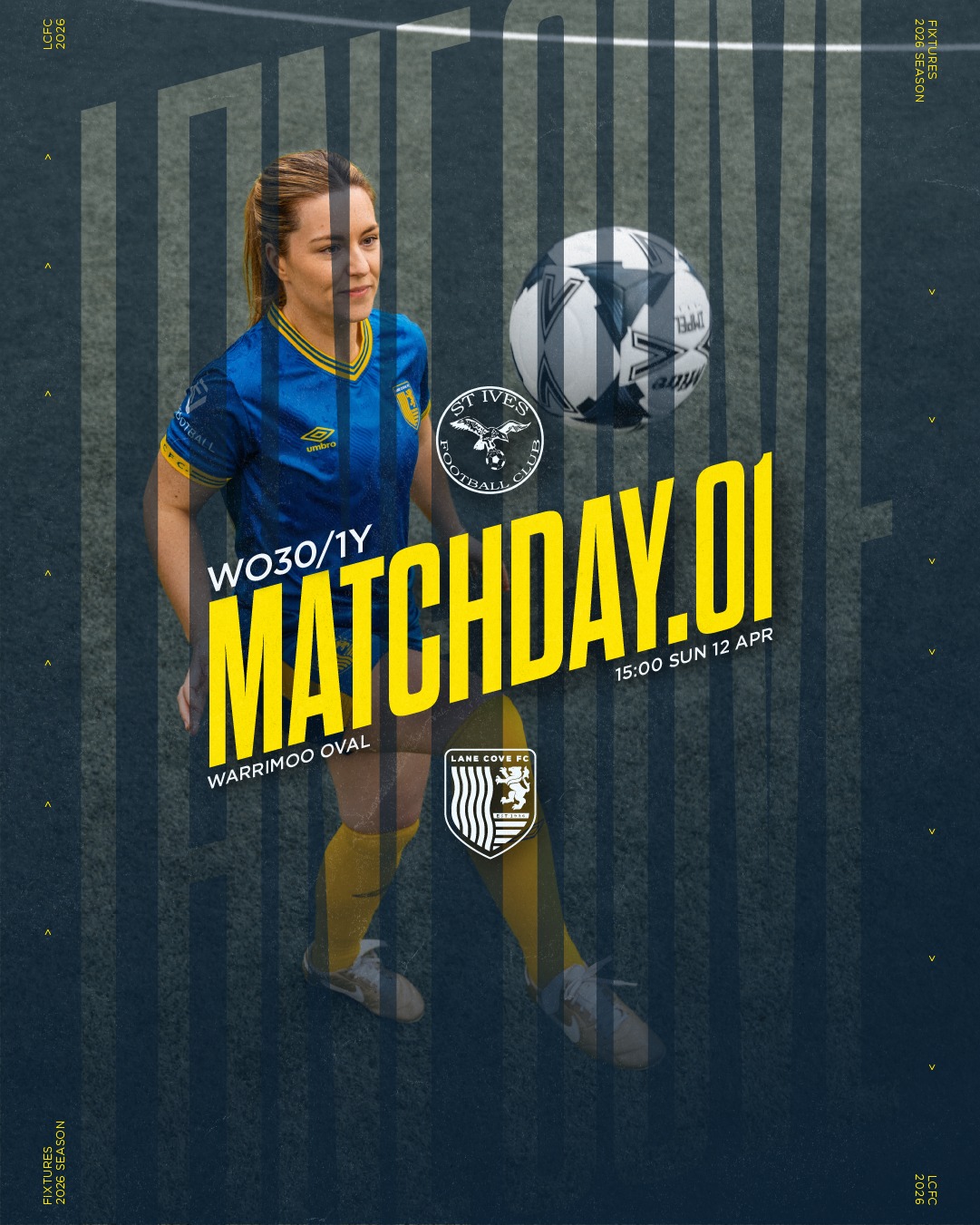 THE CHAMPIONS RETURN!!!
Our 2025 champions WO30/1Yellow will be looking to celebrate promotion in style away to St Ives this Sunday afternoon (15:00 KO).
🔵🟡⚽️💪🟡🔵
#AnyOneCanPlay #LaneCoveFC
#LaneCove #inthecove #NSFA #footballnsw #footballaustralia #football #soccer #footballislife #footballculture #footballlife
photography by @snapshootscore