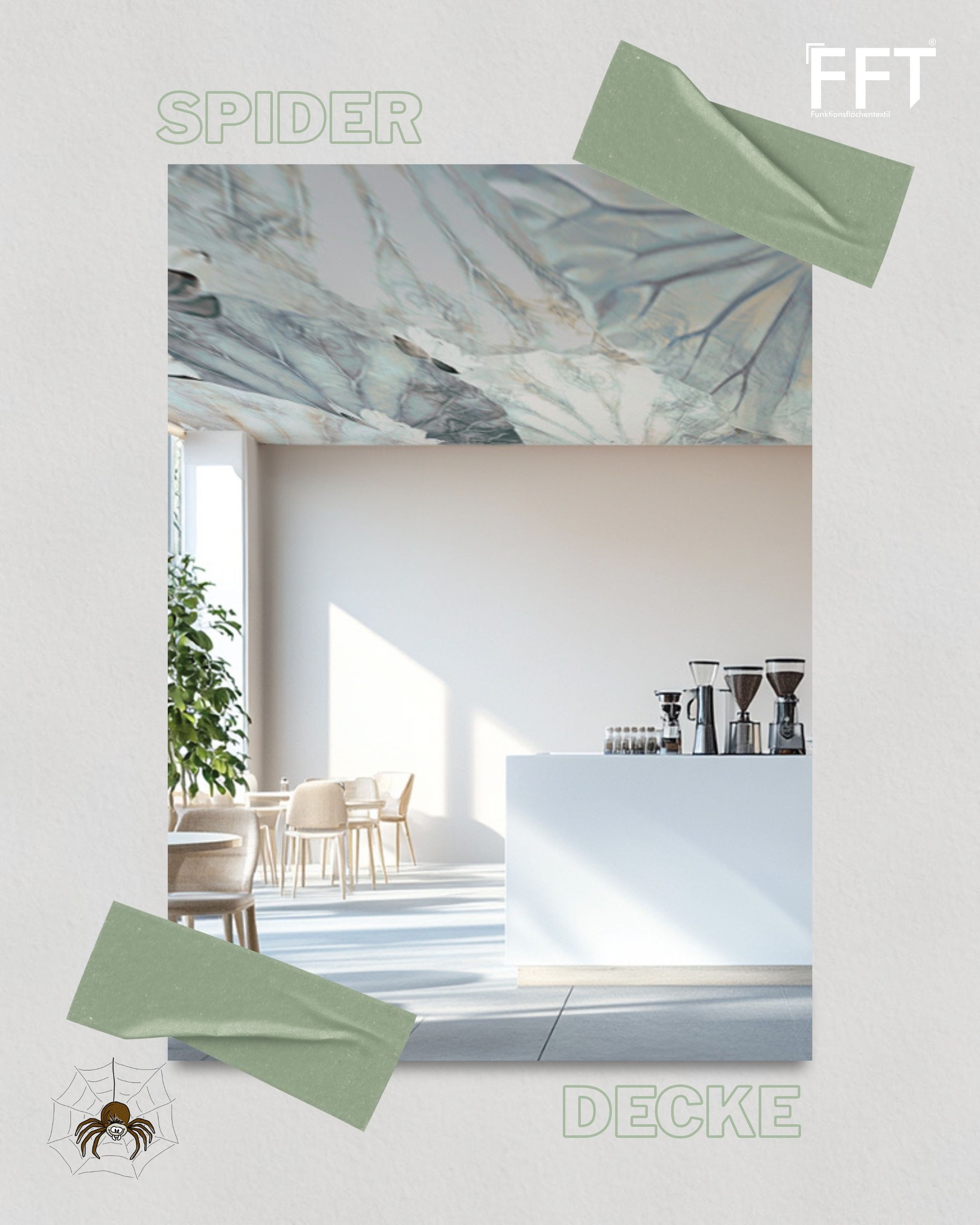 Ein echter Wow-Moment und das direkt über deinem Kopf 😍✨
Bei diesem Projekt wurde unser Funktionsflächentextil spider als Decke verlegt und verwandelt den Raum in ein echtes Design-Highlight 🔥
Schön. Stark. Besonders. So fühlt sich modernes Deckendesign an.
📌 Grafik:
📌 Einsatzbereich: Decke
📌 Qualität: spider
#handwerk #fugenlos #malerundlackierer #tapete #fftextil #referenz #boden #highlight #raumgestaltung #design #interior