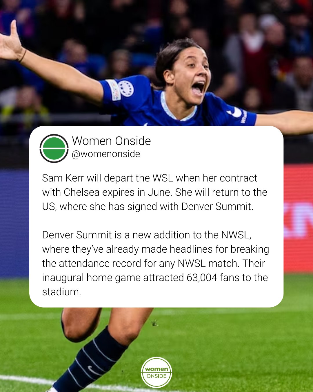 Huge update! Kerr will return to the US.