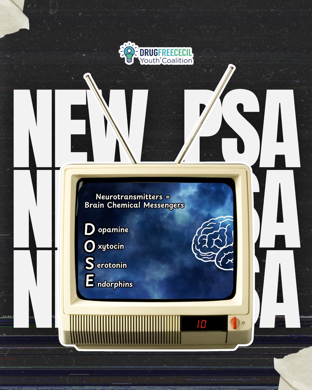 Our DFC PSAs are now LIVE on Comcast! You can view them on our website (drugfreececil.org) under the Billboards and PSAs tab!
#youthleadership #prevention #dfcyc