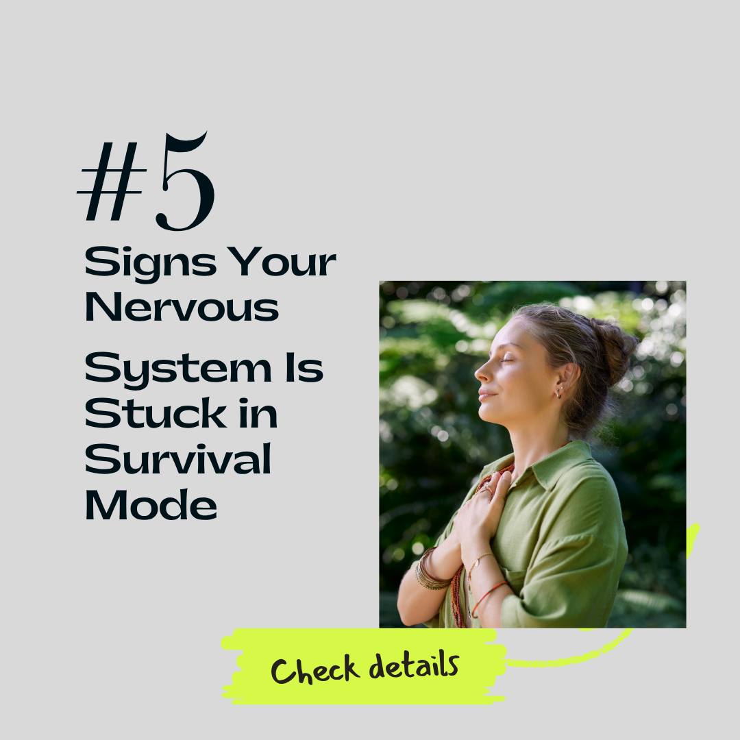 Many people are living in survival mode without even realising it. It doesn’t always look obvious.
Becoming aware of the signs is the first step toward supporting your body and finding a sense of calm again and you can start gently with my free 7-Day Nervous System Reset Toolkit via the link in bio. #nervoussystem #anxietyawareness #mentalhealthsupport #stressresponse #burnoutrecovery #emotionalwellbeing #selfregulation #mentalwellness #healingjourney #innercalm #stressmanagement #wellnesssupport #mindbodyconnection #anxietyrelief #selfhealing