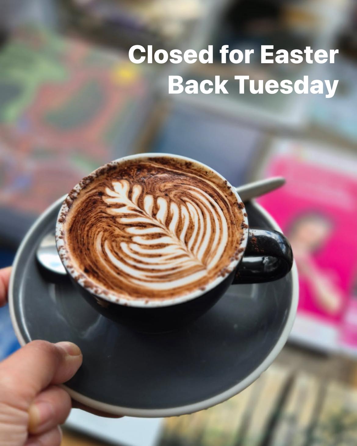 Have a safe and happy Easter. See you on Tuesday.