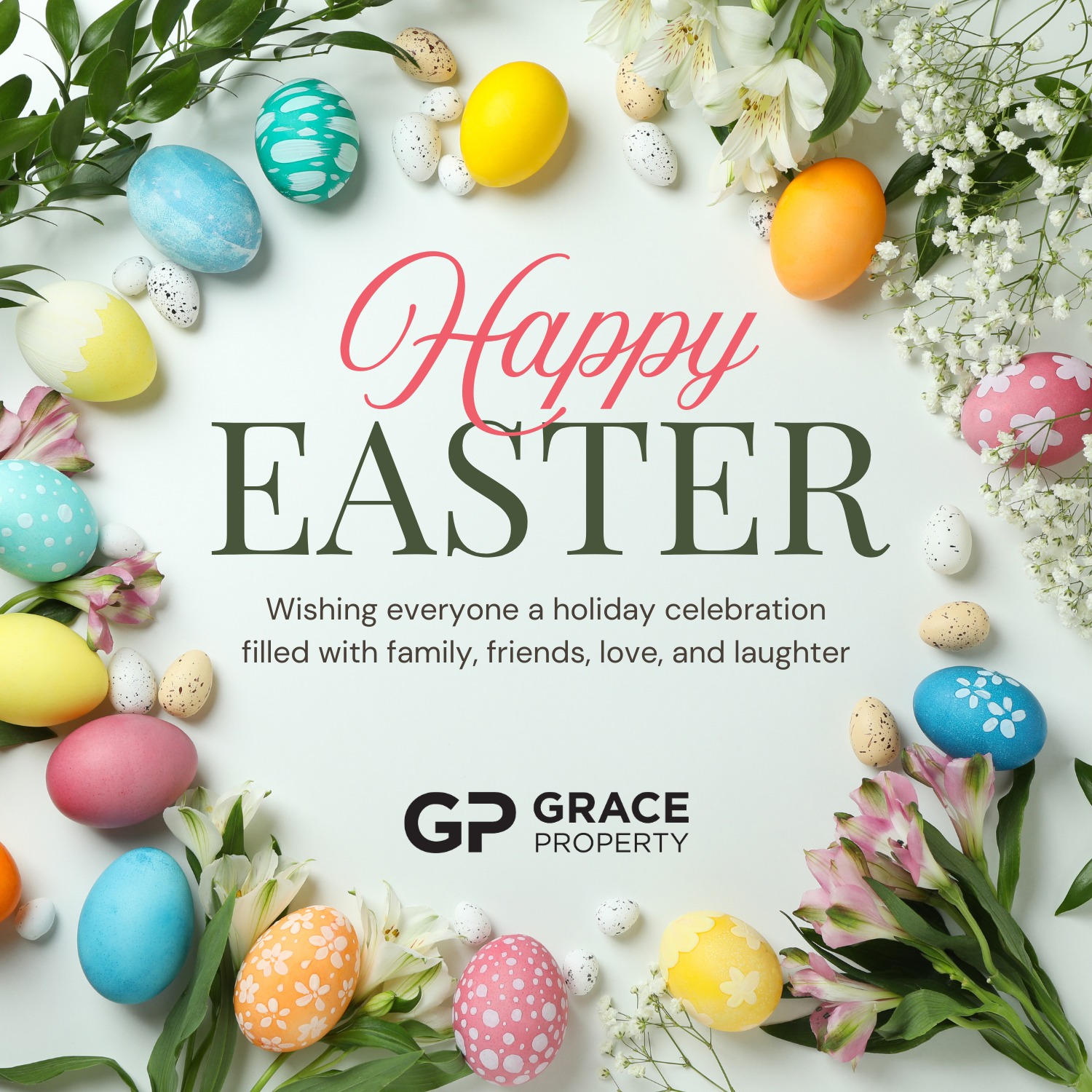 🐣🌸 Happy Easter from Grace Property 🌸🐣
Wishing you and your loved ones a joyful Easter filled with happiness, relaxation, and a well-deserved break. May this season bring fresh beginnings and renewed energy for the months ahead.
Thank you for your continued trust and support. We look forward to helping you achieve your property goals this year.
#HappyEaster #GraceProperty #Easter2026 #NewBeginnings #SydneyRealEstate #PropertyManagement