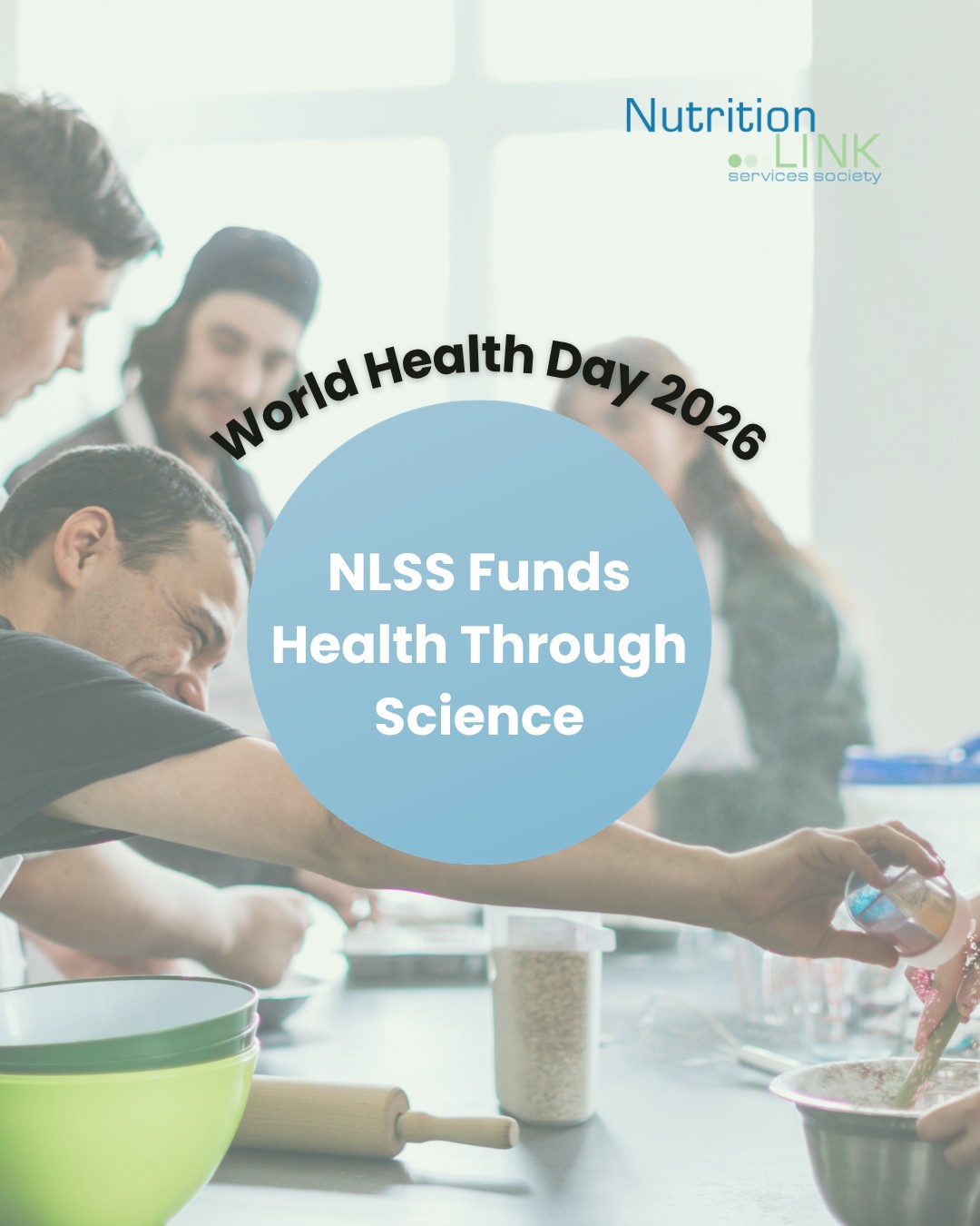 🌍 Tuesday was World Health Day 2026, and at NLSS we stand together for health and with science.
The theme, “Together for health. Stand with science.” reminds us that better health outcomes start with evidence-based action and collaboration.
At Nutrition Link Services Society, we believe in the power of science-led innovation to strengthen communities and improve lives. From supporting nutrition programs to funding impactful initiatives, we are committed to advancing health through knowledge and connection.
This year also highlights One Health, recognizing that the health of people, animals, plants, and our environment are deeply interconnected.
Together, we can build healthier systems, stronger communities, and a more sustainable future.
#WorldHealthDay #StandWithScience #OneHealth #NutritionMatters #PublicHealth
