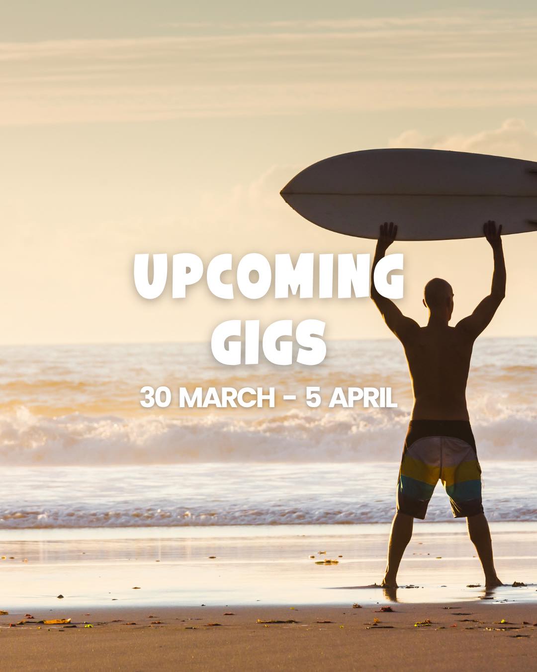 This week at Surf Cafe is looking too good to miss ๐๐ฅ
Weโre rolling straight into a proper mix of chilled, vibey and feel-good sessions all week longโฆ
๐ถ Tuesday 31 March - Dave Dale
๐ค Wednesday 1 April - Open Mic Night
๐ถ Thursday 2 April - Doug Bean
๐ถ Friday 3 April - Acoustica
๐ถ Saturday 4 April - The Honeymooners
No plans? Sorted.
Plans? Change them ๐
Grab a drink, order something lekker, find your spot and settle inโฆ this is your week at Surf Cafe๐ปโจ
Tag your people and letโs get it going ๐
#SurfCafePlett #PlettVibes #LiveMusicPlett #OpenMicNight #GardenRouteVibes #PlettLife