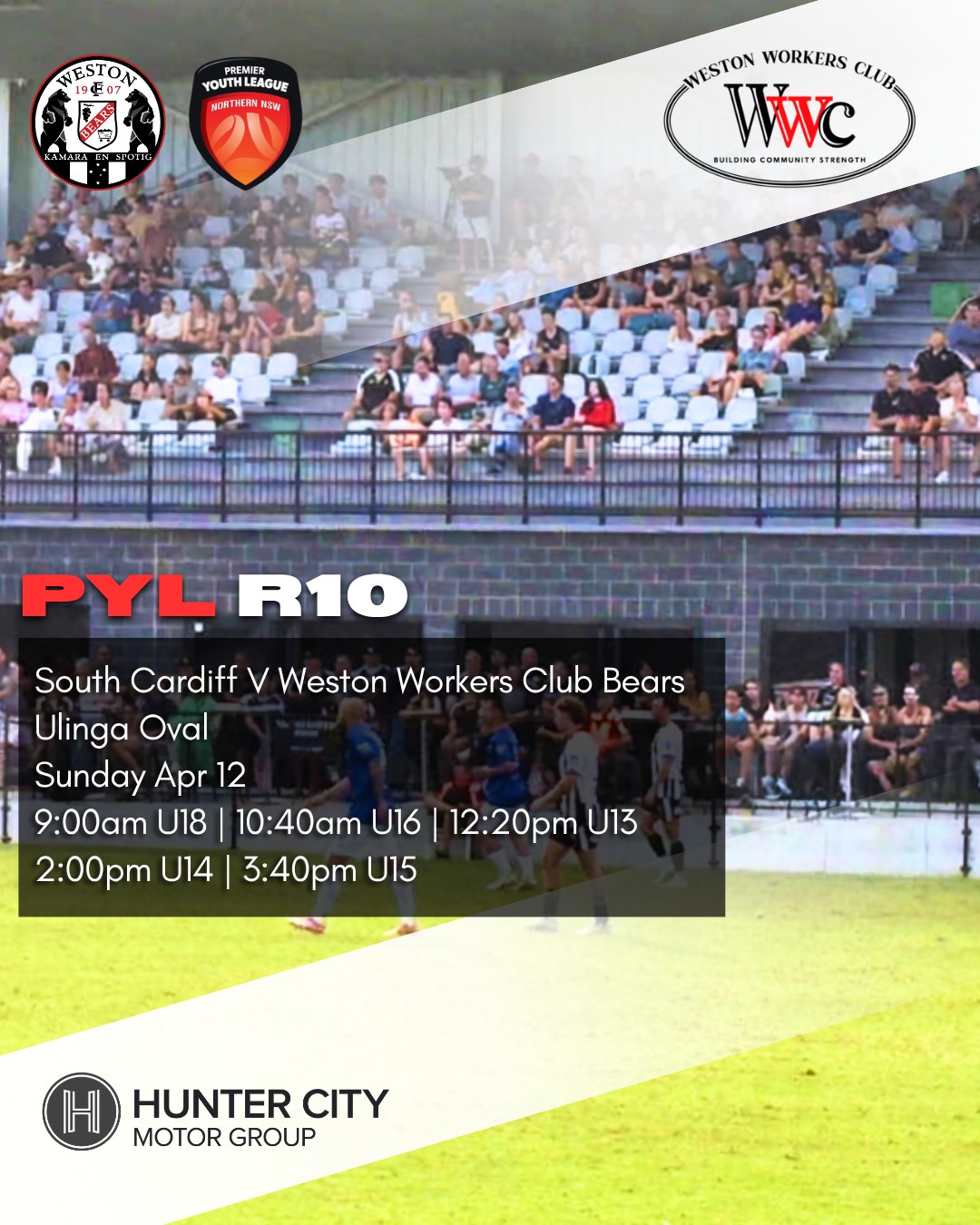 The @westonworkers Bears PYL teams hit the road again this week and head to South Cardiff for their R10 games on Sunday against the Gunners.
#coyb
@westonworkers @huntercitymotorgroup