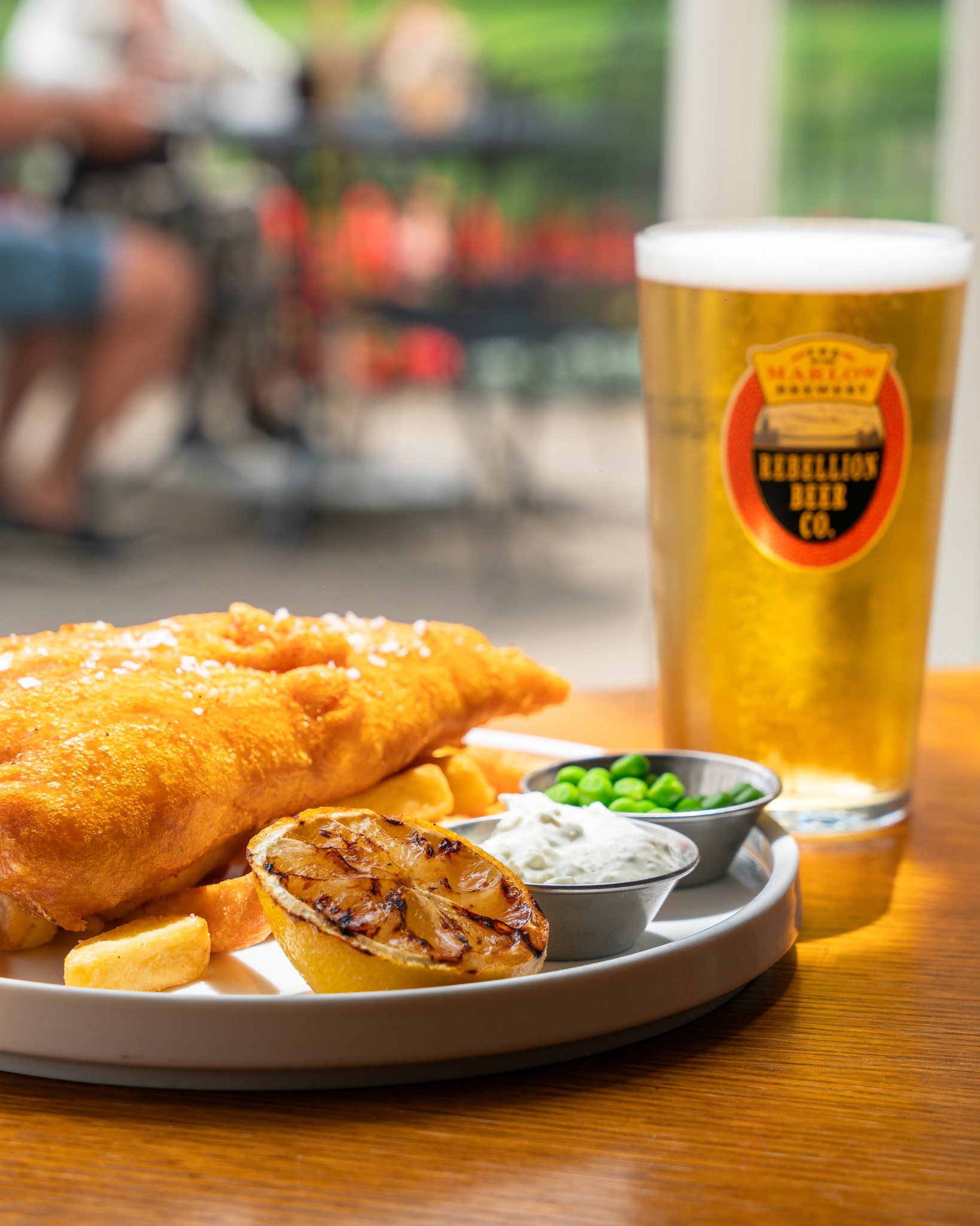 Keep it classic with our Rebellion beer battered haddock! 🐟
For just £15, get yourself a beer battered haddock along with a pint of Rebellion beer or a medium house white wine 🍺
🗓️ Tomorrow only (Good Friday)