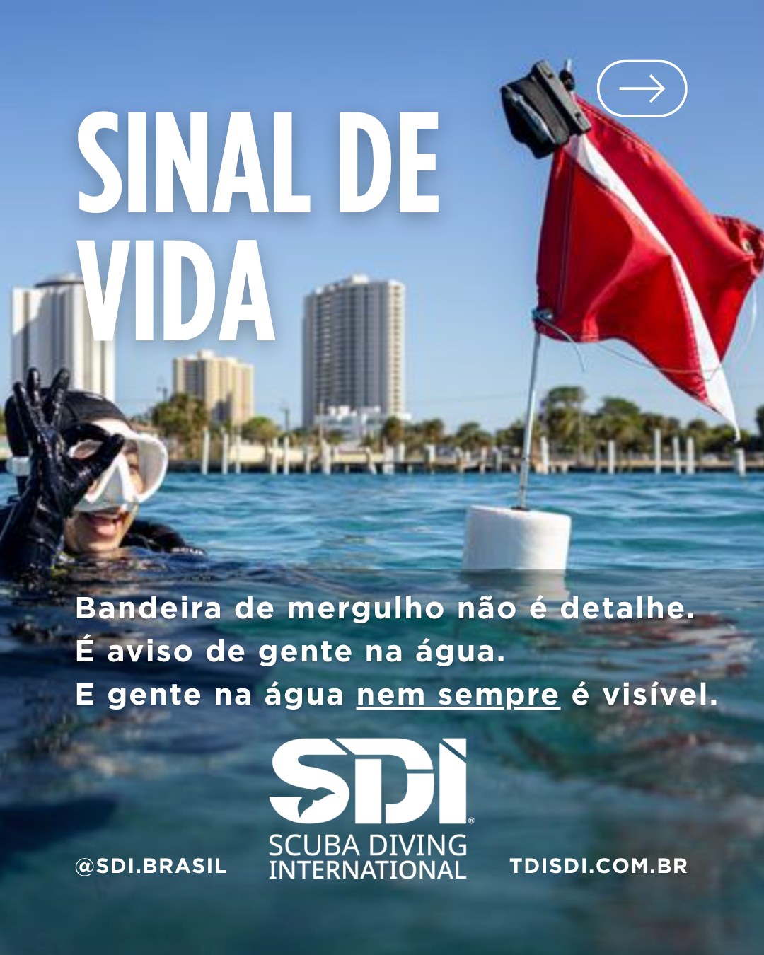 🚩 Viu a bandeira? Não é decoração. É vida na água.
Um mergulhador pode estar logo abaixo da superfície… invisível pra você.
⚠️ Embarcações:
Reduza a velocidade.
Mantenha distância.
Evite a área.
⚠️ Mergulhadores:
Fiquem próximos da boia.
Sinalização salva vidas.
No mar, respeito não é opcional.
É o que separa um mergulho seguro de um acidente.
🌊 Respeite a bandeira. Respeite a vida.
Fonte: NORMAM-03 NORMAS DA AUTORIDADE MARÍTIMA PARA AMADORES, EMBARCAÇÕES DE ESPORTE E/OU RECREIO E PARA CADASTRAMENTO E FUNCIONAMENTO DAS MARINAS, CLUBES E ENTIDADES DESPORTIVAS NÁUTICAS.
https://www.marinha.mil.br/dpc/sites/www.marinha.mil.br.dpc/files/NORMAM-03-DPC-2021-001.pdf
#Mergulho #DiverDown #BandeiraAlfa #SegurançaNoMar #ScubaDiving #DiveSafe #OneDiveFamily