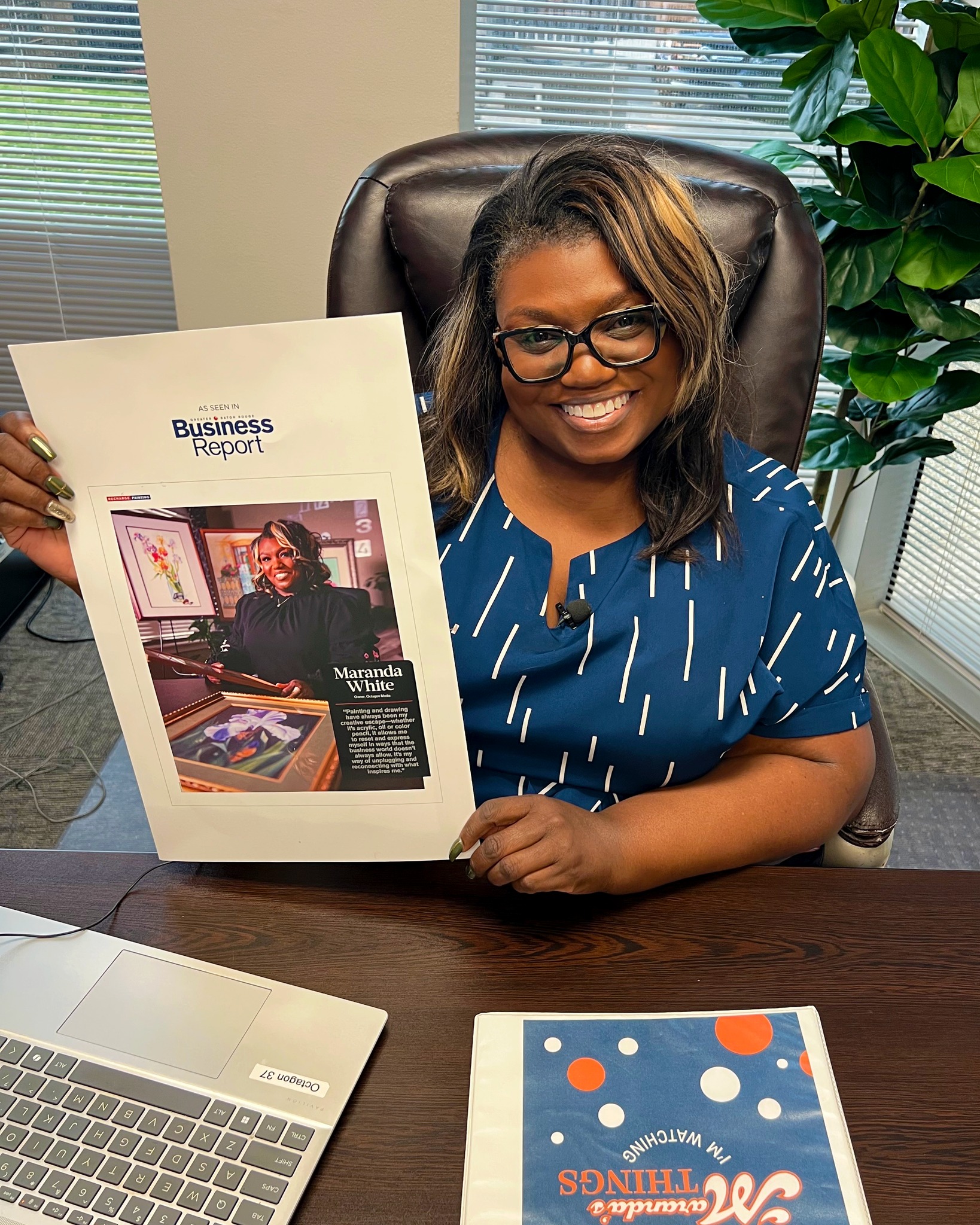 Grateful for the feature. 🙏🏽
.
.
.
#BatonRougeBusinessReport #OctagonMedia #WomenInBusiness #MarketingAgency #FaithAndBusiness #StayConsistent