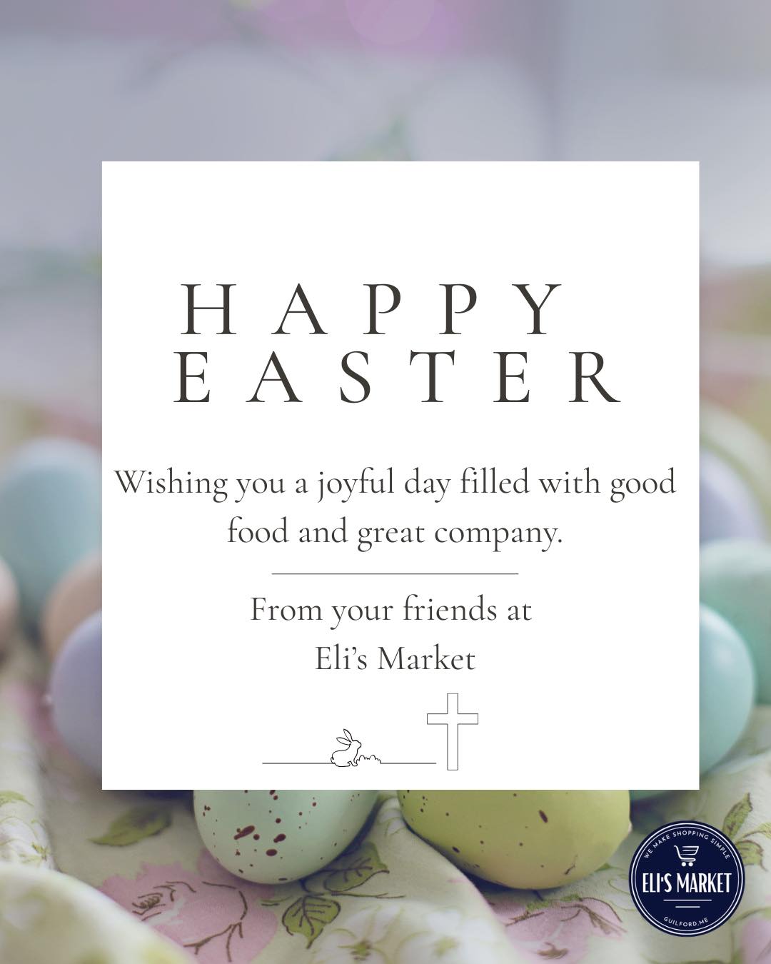 Happy Easter! We hope you have a wonderful day celebrating with friends and loved ones.
We will see you Monday. ✝️🐰🥰