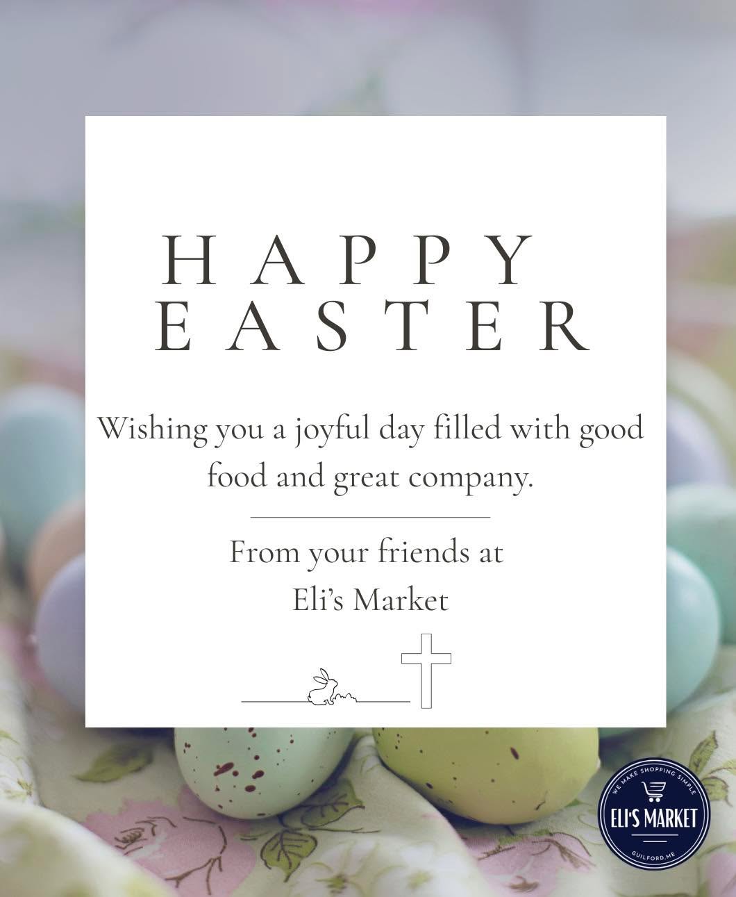 May you have a wonderful day celebrating Easter Sunday. We look forward to seeing you again on Monday.