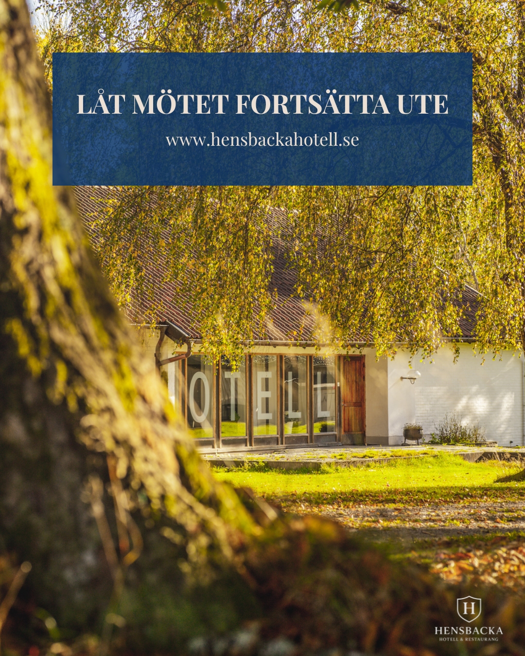 Släpp schemat en stund. 🙌
Walk & talk, andningsövningar eller en stund i naturen 🌿 Små pauser som gör stor skillnad!
www.hensbackahotell.se/aktiviteter