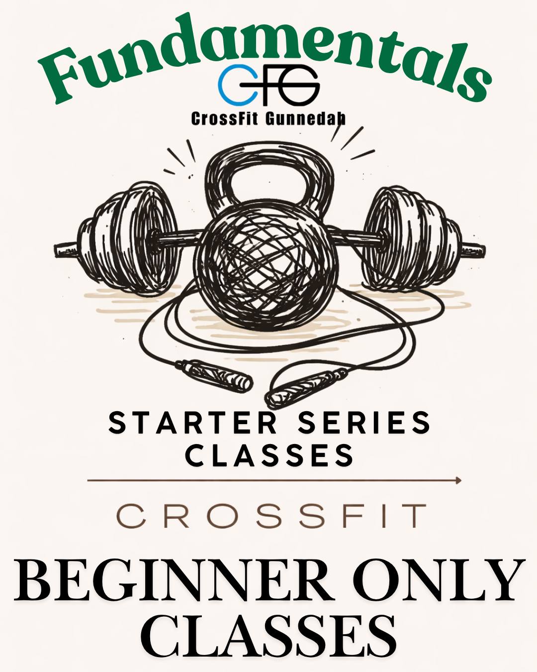 This is your moment.
If you’ve been thinking about getting started… this is it.
Our Beginner Starter Series is designed to get you moving, building confidence, and feeling good from day one.
You’ll be coached every step of the way
Train alongside others just starting out
And build real momentum over 2 weeks
No guesswork. No pressure. Just progress.
Starts Tuesday 14th April
$99 for 2 weeks
Classes:
Tuesday 6:30pm
Thursday 6:30pm
Saturday 9:30am
Can’t make those times? We’ll work around you.
Lock in your spot here 👉 https://www.crossfitgunnedah.com/starter-series