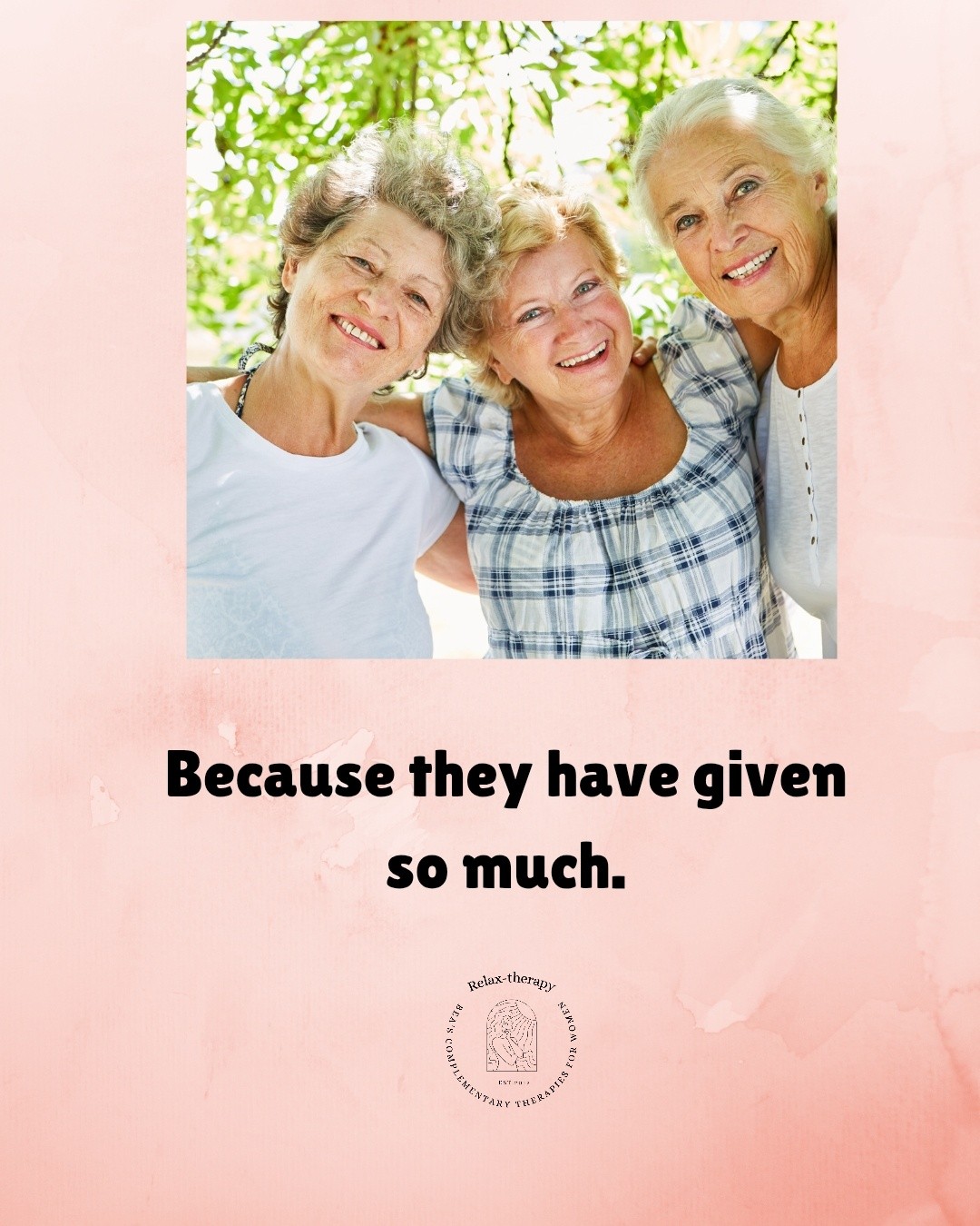 After the pandemic, things felt slow…
but I’m truly grateful the business survived.
I found myself wanting to create something new —
something that also gives back to the community.
I’ve always loved listening to the stories of my “golden age” clients: their memories, their wisdom, their life.
They’ve worked hard all their lives, and I felt they deserved a space to be looked after, too.
That’s how Silver Tuesday was born.
A special day where those over 60 can come in, enjoy a treatment, and simply be cared for at a slower pace, with time, attention, and warmth.
A room filled with relaxation and a lifetime of stories.
This is for you, or someone you love,
who deserves that moment of care and connection.
#goldenage #massage #elderlycare #reflexology #over60s