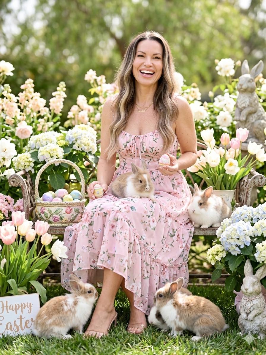 He is risen! ✝️
Hoppy Easter everyone! 😘