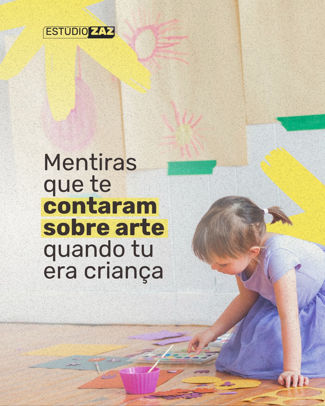 No dia da mentira, a gente prefere a verdade nua e crua: todo mundo pode criar, desde que se permita começar. Qual dessas mentiras tu ainda acredita?
Somos um ateliê educativo, localizados na cidade de Pelotas/RS. Oferecemos aulas de cerâmica, pintura, desenho e aquarela.
#arte #atelie #pelotas #artista #auladearte