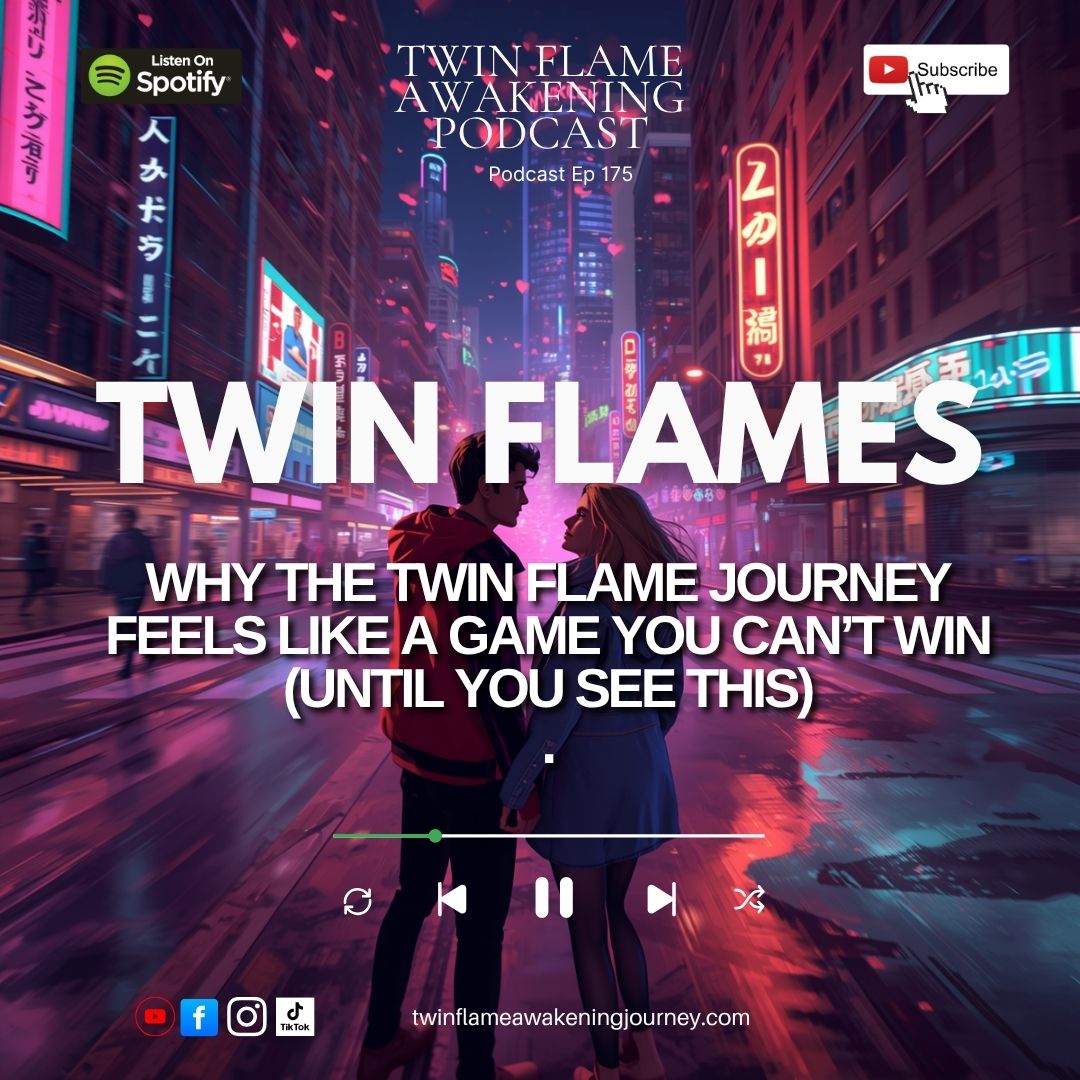 STOP SCROLLING — because if you’re on this journey, you NEED to hear this…
Have you ever felt like this #TwinFlame journey is an endless game you simply cannot win…
No matter what you do… or don’t do…
Like every move you make leads you back to the same place —
the same longing, the same confusion, the same emotional loop that makes you question everything?
Because here is the truth no one really tells you…
It was never designed to be won the way you think.
This journey is not about getting the person.
It’s not about timing, chasing, or saying the “right” thing.
You stop playing the old way — and everything begins to change. If you call me CRAZY - then welcome on board
Because the moment you understand the rules…
you stop playing the old way — and everything begins to change.
🎧 Listen now.:
Youtube: https://youtu.be/-PifFKmkNTc
Spotify : https://open.spotify.com/episode/73cYi0VGIkIMFflJjyVTBP?si=t_34LE0eTFmot8CzYR239w
And tell me in the comments…
Have you felt like this journey is a game you just can’t win? 👇
#Twinflame #twinflamejourney