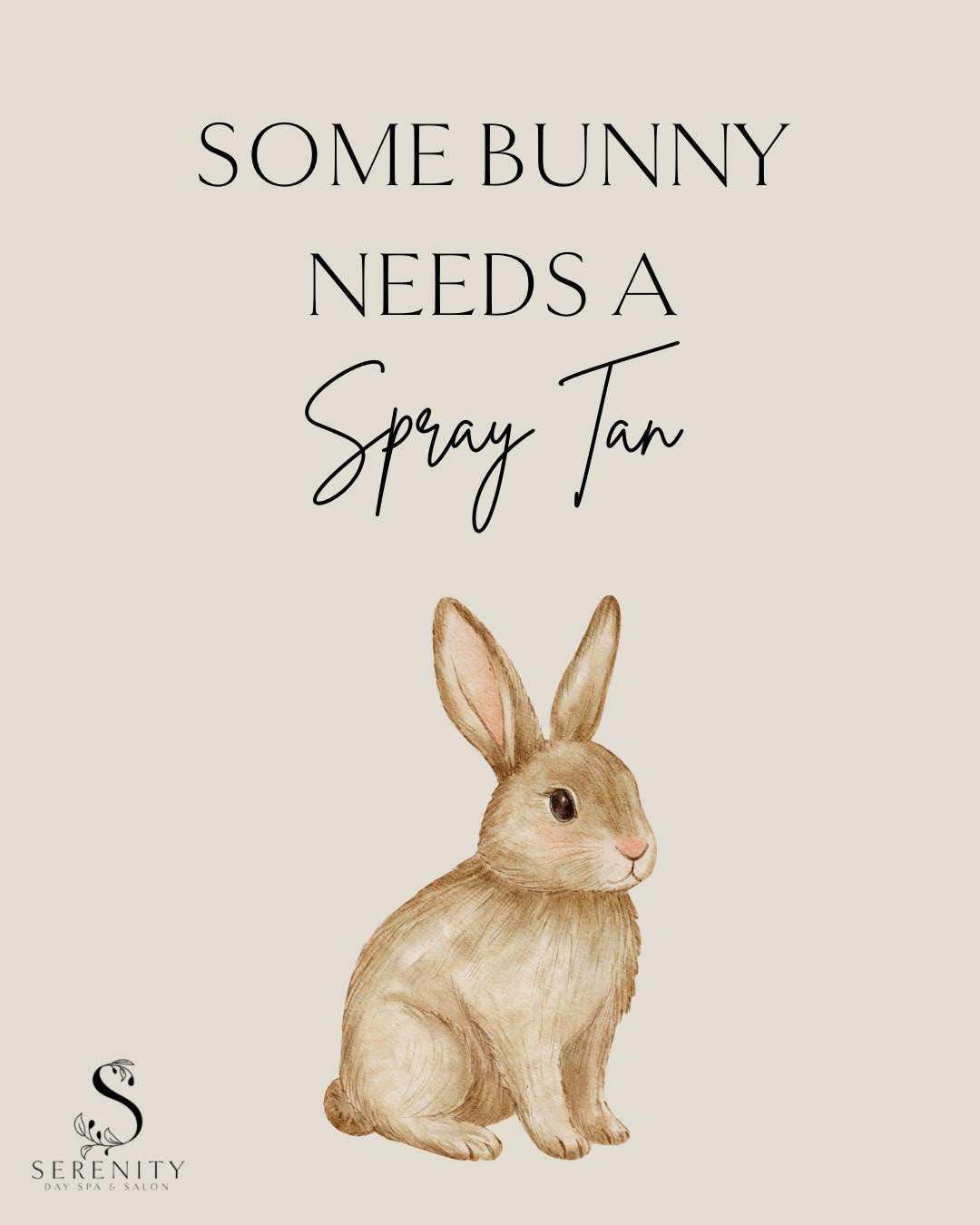 Some bunny is in need of a spray tan! 🐰
We’re taking walk-ins TOMORROW from 9-3 for spray tans! So come get bronzed and glowing for all your Easter plans 🐣
Also, don’t forget to grab your bestie and take advantage of our Bestie Bronze Spring Special! Book 2 spray tans and save $5 on each 🤎
Walk in or book your spot… we will see you soon ✨ 1102 N Jackson
#magnolia #salonandspa #treatyourself #giftsforher #Easter