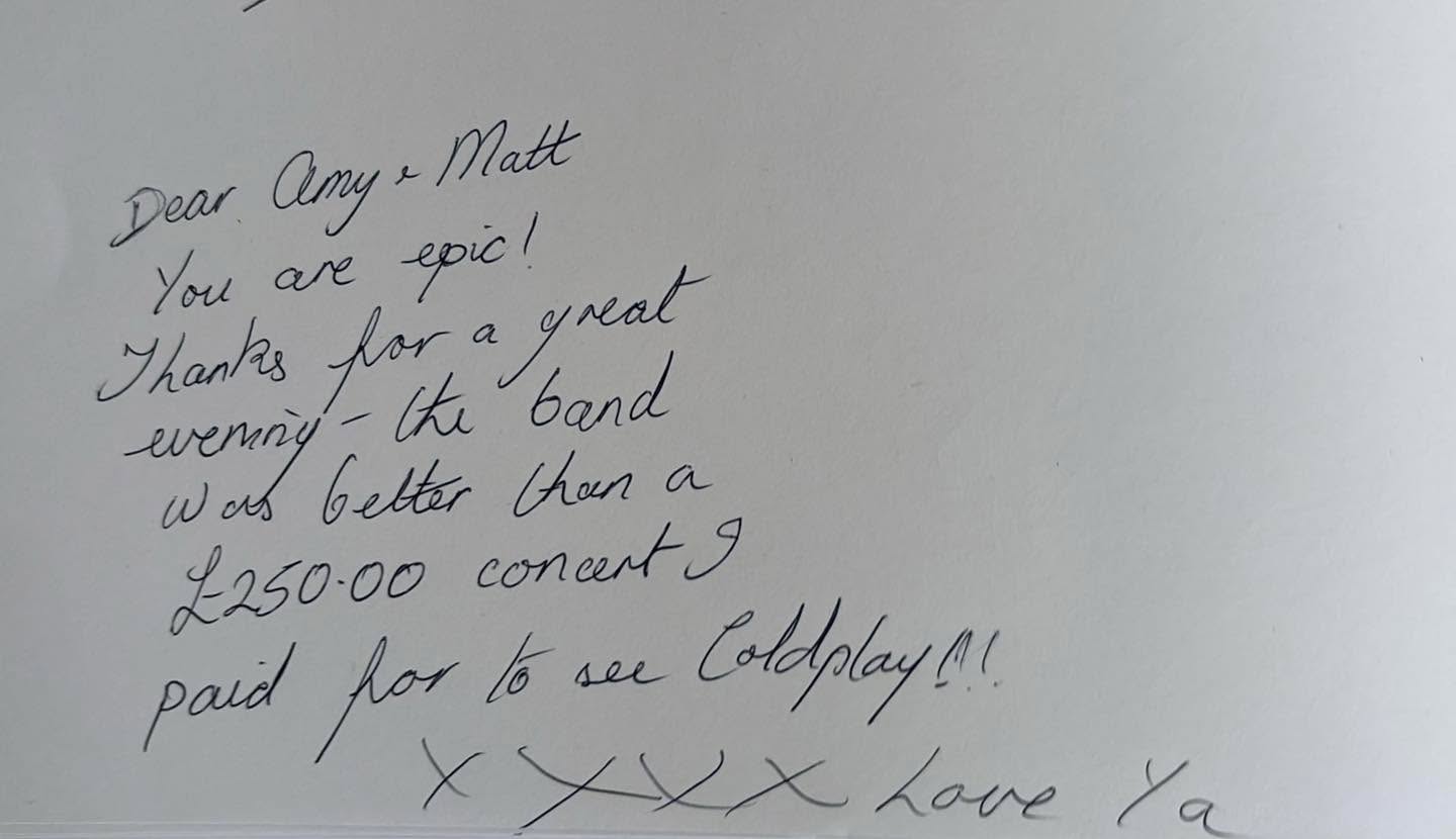 It appears Coldplay still have a lot to learn 😂