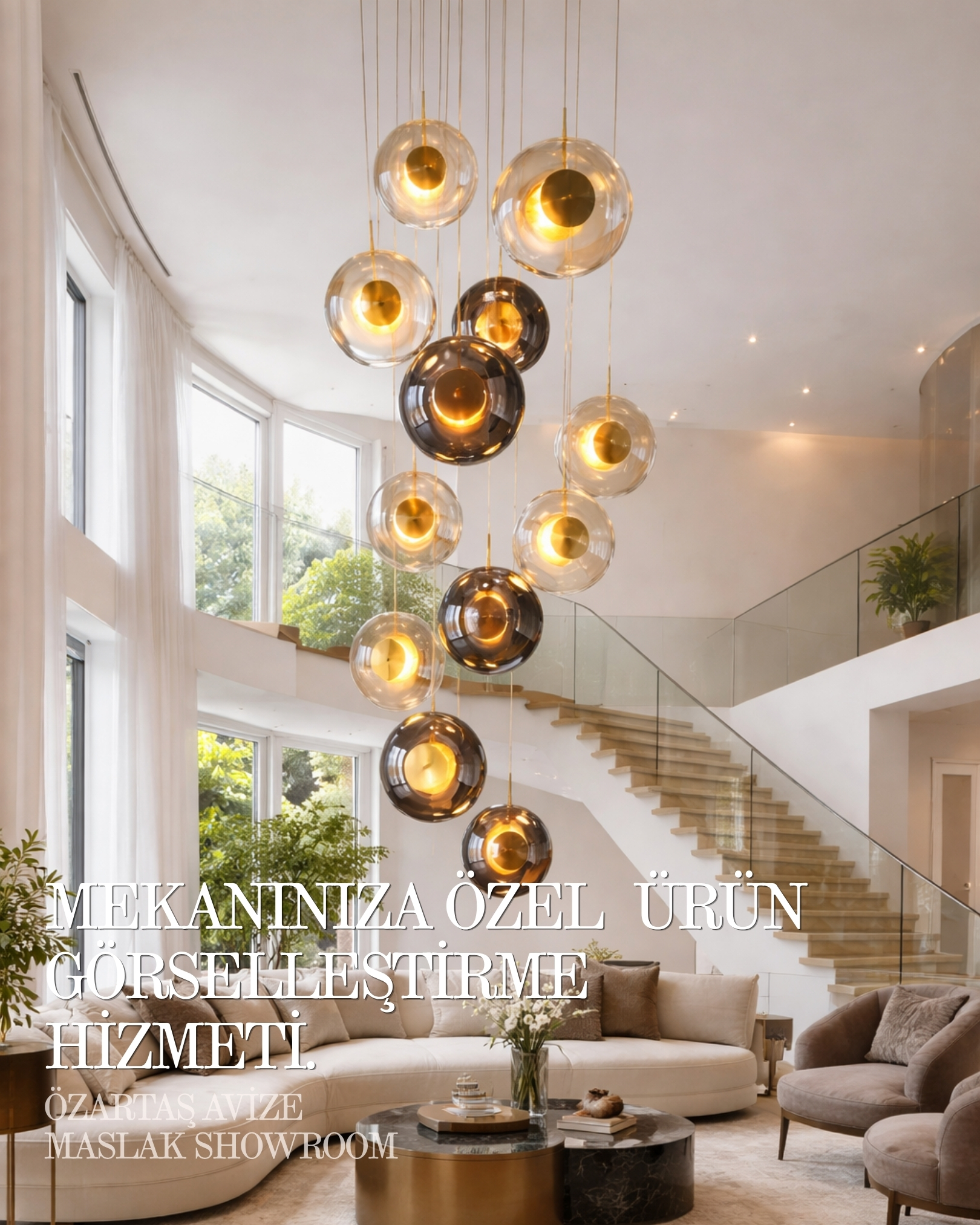 Mekanınıza Özel Ürün Görselleştirme Hizmeti✨
Evinizin ya da projenizin görsellerini, seçtiğiniz ürünleri mekanınıza görsel olarak yerleştirelim. Özartaş Creative Strategic Design bölümünden randevu alın, sizin için en doğru seçimi birlikte netleştirelim. Custom Product Visualization for Your Space✨
Let us visually place your selected products into your home or project images, so you can see how they fit in your space.
Book an appointment with the Özartaş Creative Strategic Design team, and let’s define the best choice for you together.✨