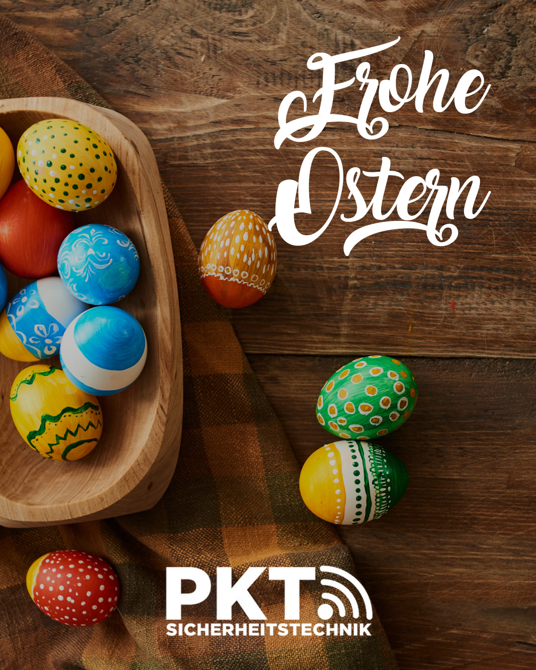 Wir wünschen euch frohe Ostern 🐣