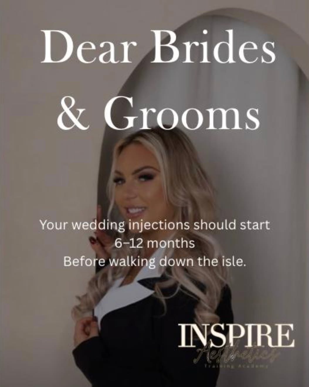 💌 Dear Brides & Grooms,
For the best, most natural results… your injectable treatments should begin 6–12 months before your big day ✨
Planning ahead allows time for subtle enhancements, tweaks, and that flawless, glowing finish 🤍
Because your wedding look should feel like the best version of you 💫
📍 Birmingham | ⭐️ 5-Star Rated
📲 Book your consultation:
https://that-time.co.uk/by-beth-corfield
#BridalAesthetics #WeddingPrep #BirminghamBrides #NaturalGlow #GlowWithBeth
