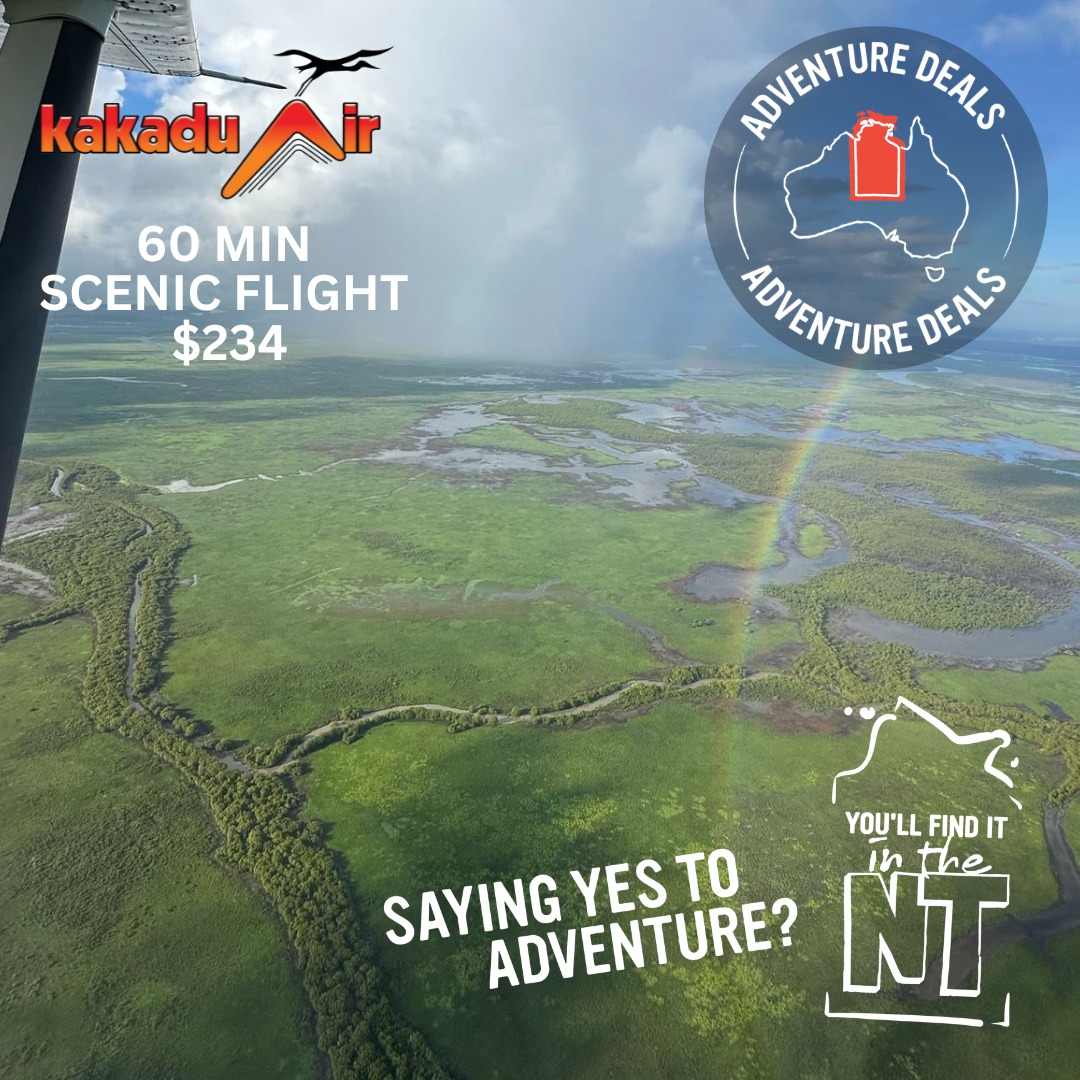 Kakadu Air has teamed up with Tourism NT for the International Youth Campaign, “You’ll Find it in the NT.”
To celebrate, we’re offering 1 hour scenic flights from Jabiru for just $234.
If you’ve been thinking about seeing Kakadu from the air, this is your sign.!
@seekakadu
@ntaustralia