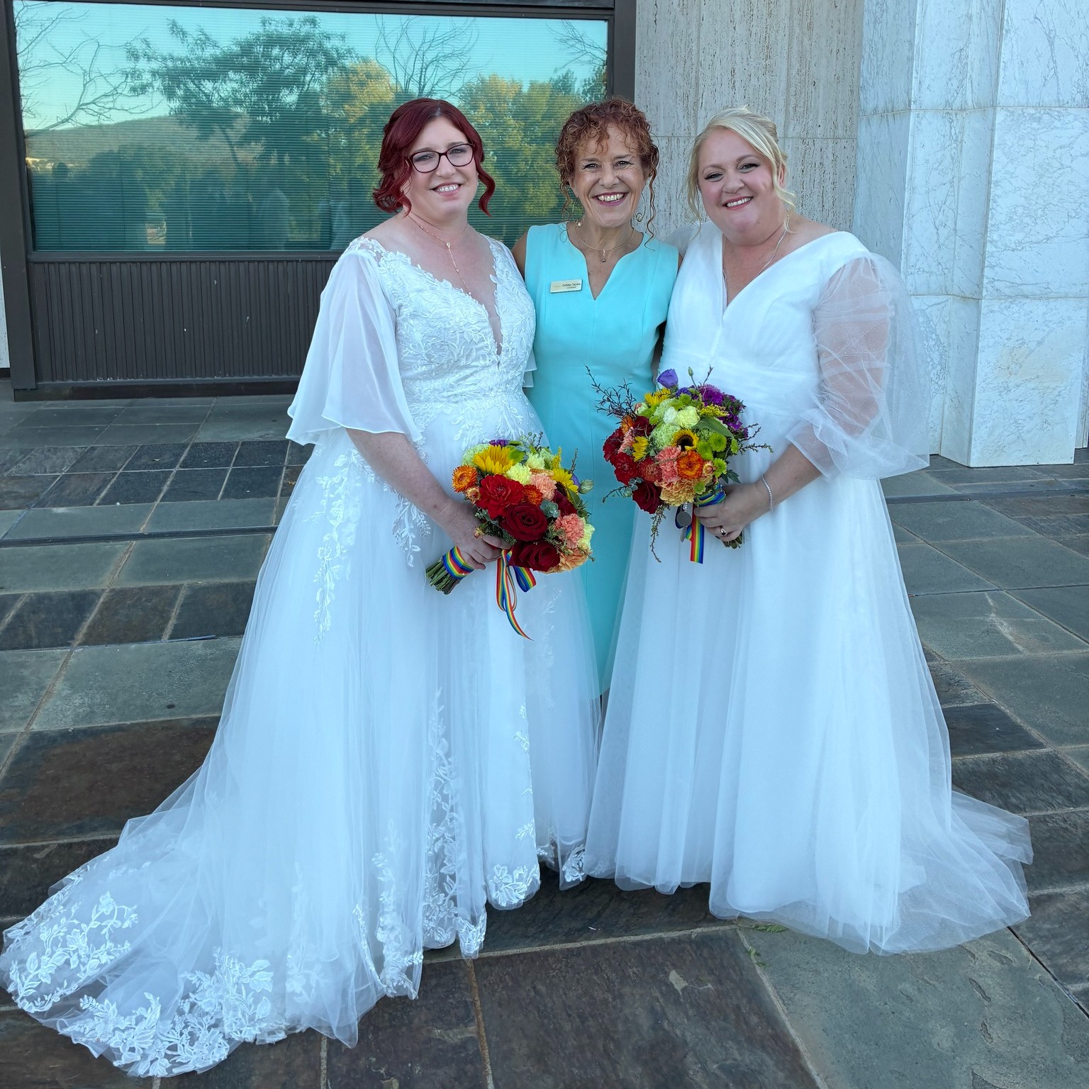 N&S's wedding was so much fun! Their entrance highlighted the priorities in their lives - their children and family. This was reinforced during their beautiful sand ceremony where family members created a lasting memento of their wedding celebration, combining sand representing their two families who are now forever united.
N&S's love story was fabulous and there was lots of laughter as we recounted their adventures getting to know each other, creating the perfect proposal and being held to account by their kids. πππ
Here's to a wonderful future together as Mrs and Mrs π₯π₯π
#tayloredcelebrations #canberracelebrant #canberraweddings #canberramarriagecelebrant #canberraweddingcelebrant