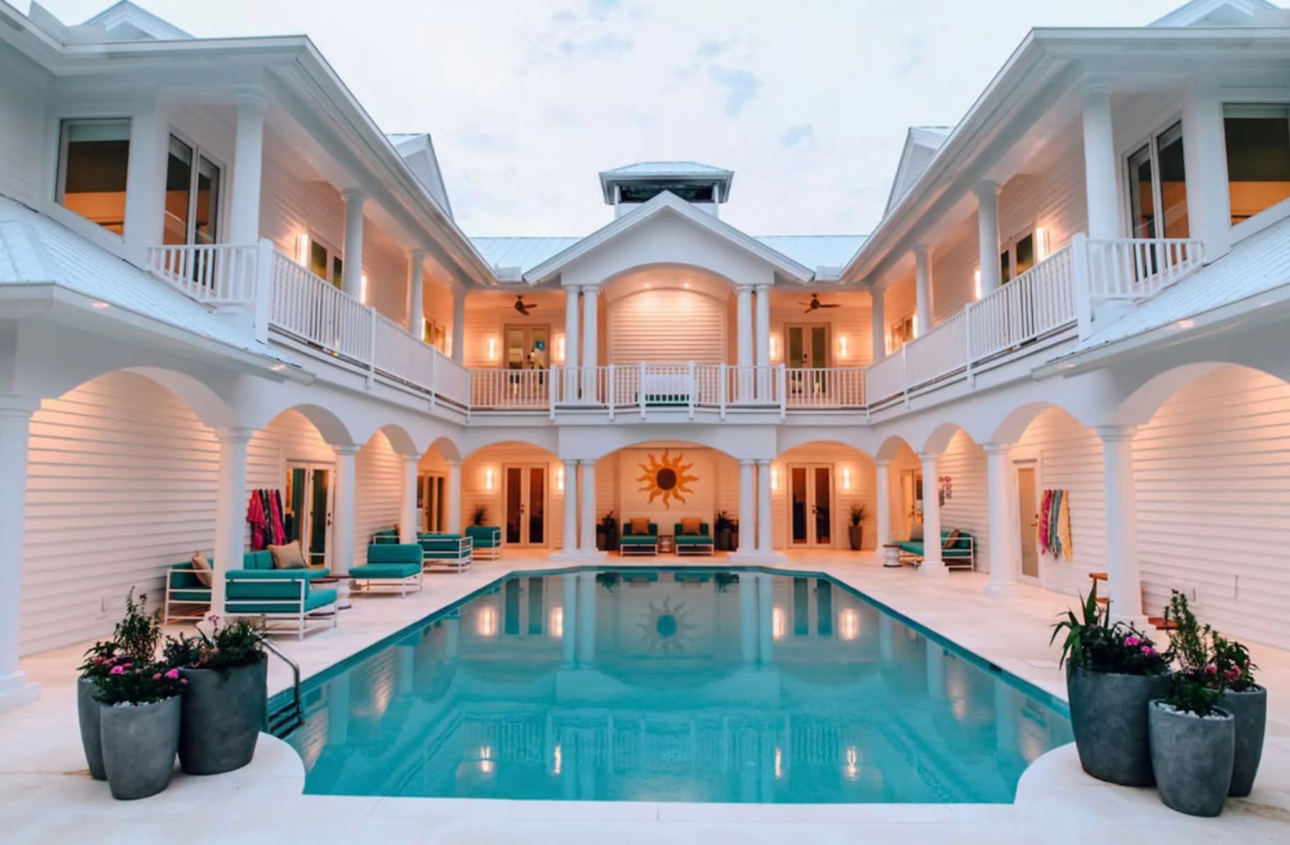 Sea Palms Estate on Captiva Island, FL, spans nearly 9000 sq. ft. with 9 bedrooms for 21 guests (4 king, 6 queen, 10 twin, 1 full) on a 1-acre beachfront property. It includes 10 bathrooms with Molton Brown amenities, a private chef, concierge service, a heated/chilled pool, a media room, yoga, massages, a firepit, kayaking, paddleboarding, volleyball, and ping pong, 45 minutes from the nearest airport.
_______________________________________________________________________________
Sea Oats Luxury Estate – Captiva Island, Florida has the largest private vacation home on Florida’s Captiva and Sanibel Islands, Sea Oats Luxury Estate spans 10,000 square feet and features 11 bedrooms, including a separate guest house. Guests can enjoy a private dock, tennis court, pool, fire pit, and beach access, making it ideal for large gatherings and family reunions.
Ask us for details info@dominiquedebay.com or phone us at 1-212-752-1416 or WhatsApp 1-917-940-2407 #DominiqueDebayCollection #LuxuryTravel #ExclusiveRetreats #FamilyGetaways #BeachfrontLuxury @seapalmsestate @seaoatscaptivaisland