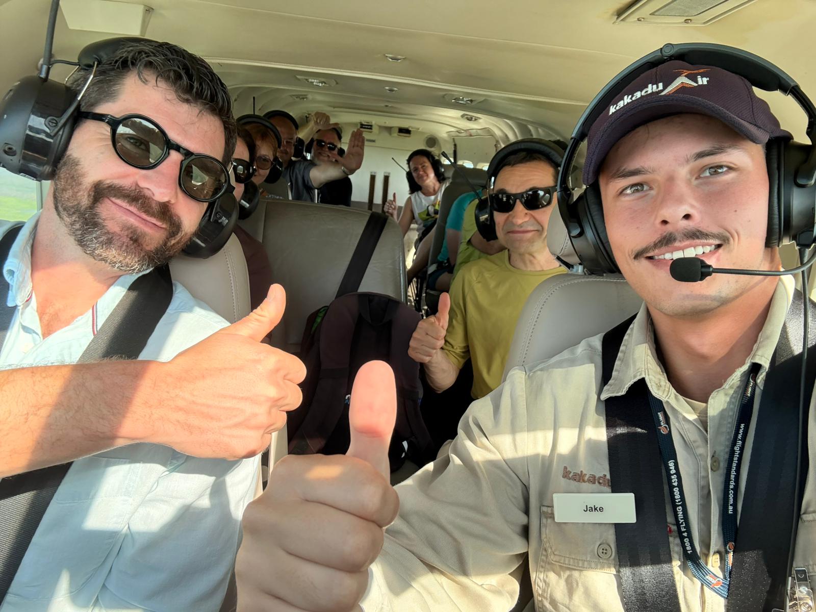 The Caravan is a hit! ✈️
A selfie with our guest and pilot Jake says it all, smiles all around!