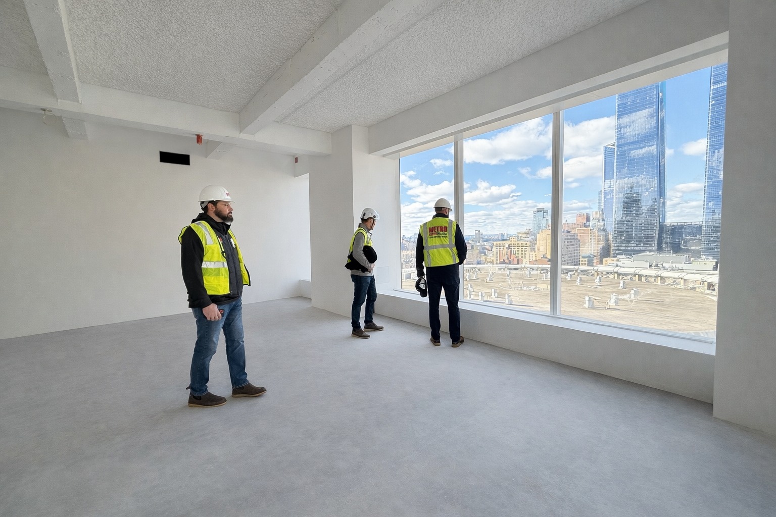 Starting the week with a view🏢
We're always inspired by our NYC team!
.
.
#MetroWalls #NewYork #Construction