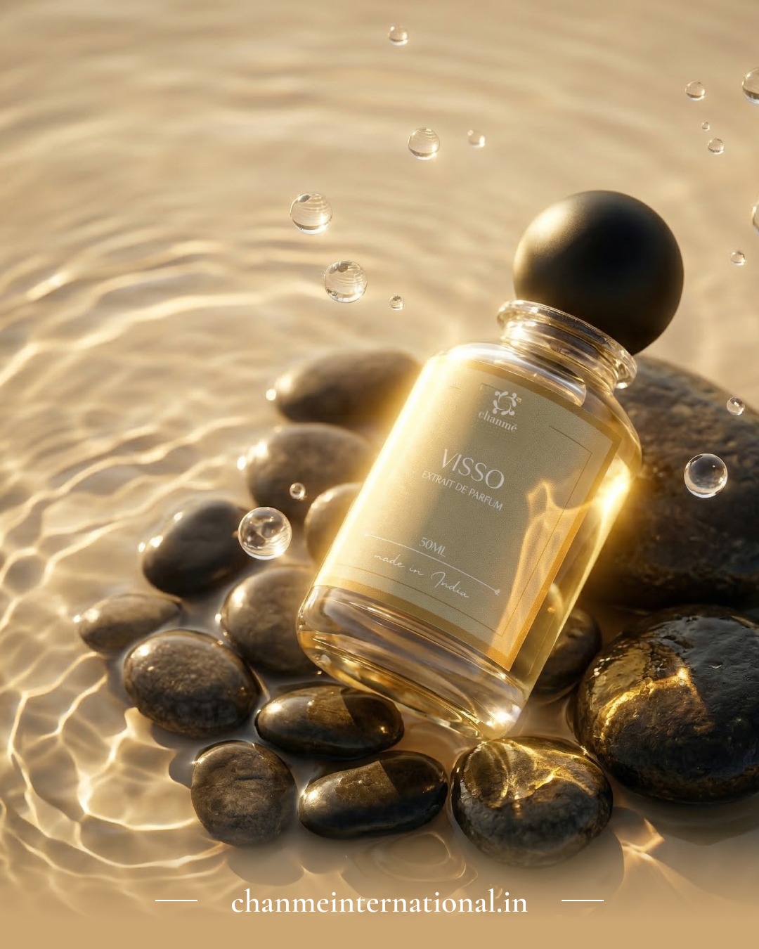 A fragrance that feels luminous, smooth, and effortlessly refined.
💎 Top Notes: Bright Saffron Spark
🌸 Heart Notes: Delicate Florals
🪵 Base Notes: Warm Amber & Soft Woods
Visso captures a golden glow — rich yet airy, bold yet graceful.
A scent designed to shine quietly but leave a lasting impression.
Discover Visso at chanmeinternational.in
#Visso #Chanme #ChanmePerfumes
#AmberFragrance #LuxuryPerfume
#ExtraitDeParfum #SignatureScent
#MadeInIndia #TimelessLuxury