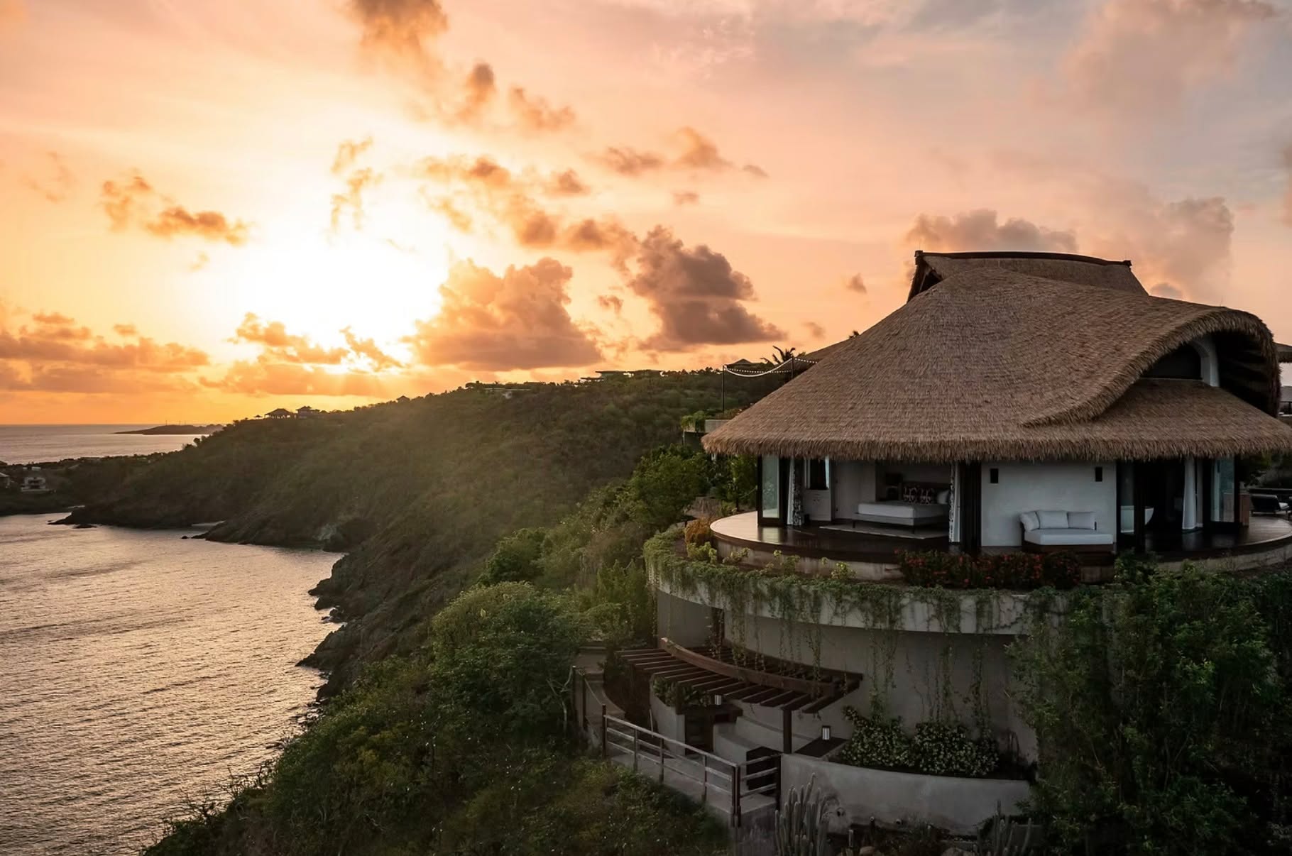 Moskito BVI, a private paradise in the British Virgin Islands, boasts four opulent estates perfect for luxurious getaways. Considered the "luster of the pearl" within the archipelago nicknamed "the pearl of the Caribbean," Moskito offers unparalleled experiences for groups seeking relaxation, adventure, and luxury. This island paradise, situated near Virgin Gorda and Richard Branson's Necker Island, is part of the 60 islands that make up the British Virgin Islands, ideal for island hopping and water adventures. Just a 15-minute boat ride from Terrence B. Lettsome International Airport on Tortola, Moskito Island offers easy access to begin your unforgettable vacation.
Today we are featuring the Village estate, another expansive 18,100 square foot property, caters to groups of up to 18 with its nine suites. Here, a waterslide adds a touch of excitement to the pool, which also features a grotto for underwater exploration. Club-level sound and light systems set the stage for unforgettable parties, while mini Mokes provide a way to explore the island in style. A home cinema and gym ensure there's something for everyone, while a DJ booth allows guests to become the entertainment. Explore the gardens or take a scenic hike to the beach, and then unwind in the infinity pool, rooftop hot tub, swim-up bar, whirlpool hot tub, or in-pool firepit. Billiards provide another entertainment option, making The Village estate a truly versatile vacation destination.
For details info@dominiquedebay.com or by phone 1-212-752-1416 or WhatsApp 1-917-940-2407 #Dominiquedebaycollection #ParadiseFound #BVI #Escapism #MoskitoBVI