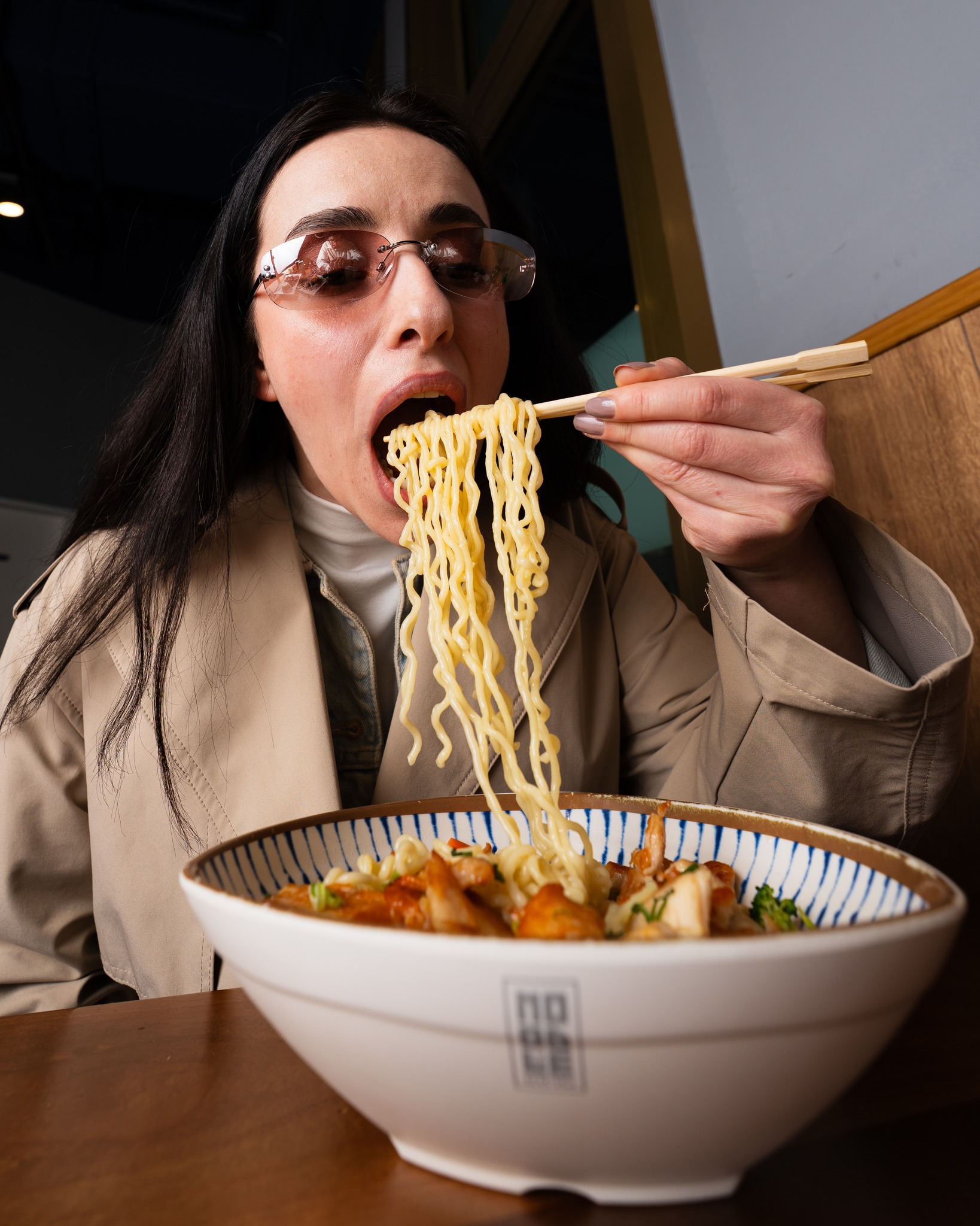 Slurpin’ in style 🍜
#authentic #ramen #inthemoodforfood #noodleking