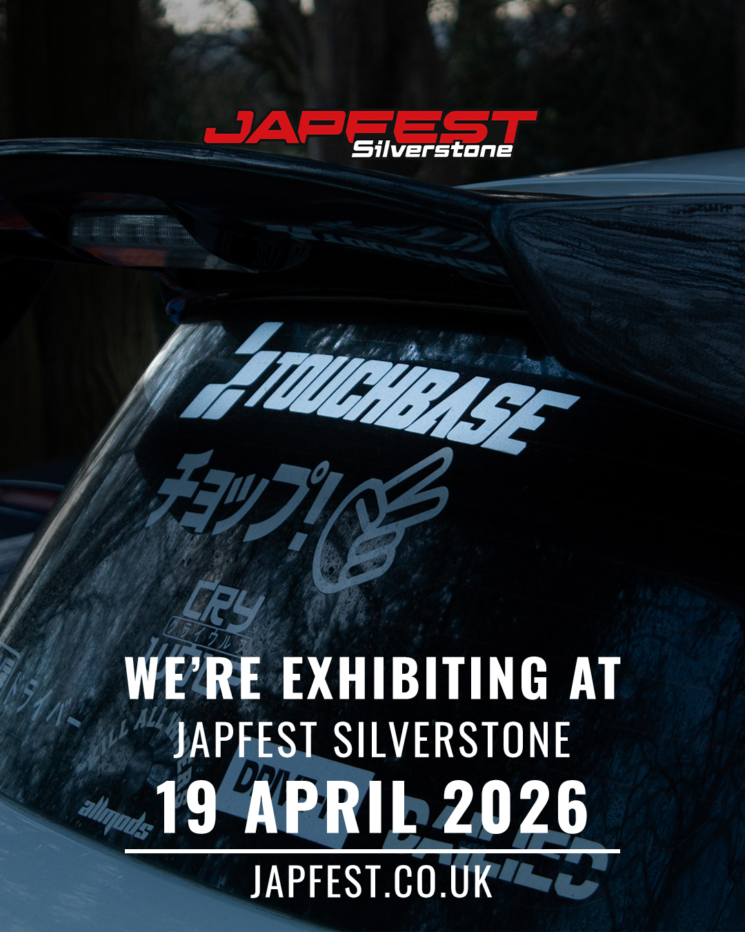 We’re excited to announce that Touch Base Automotive will be trading at Japfest 2026 this April at Silverstone! 🚗🔥
Make sure to come and find us on the outfield by the tunnel, we’d love to see you there. Come say hello, check out what we’re up to, and have a go at our Gran Turismo competition for a bit of fun! 🎮
See you trackside! 👋
#touchbase #touchbaseautomotive #japfest #silverstone #racetrack #JDM #granturismo #racing #modifiedcar #cars #tuner #racecar #sportscar #modified #carshow #ukcarshow #japanesecars #competition #partsstore #merch