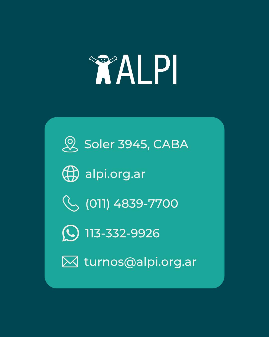 En ALPI, cada avance cuenta… y detrás de muchos de ellos, hay un kinesiólogo acompañando 💙
En el Día del Kinesiólogo, reconocemos su dedicación, compromiso y el rol fundamental que cumplen en cada proceso de rehabilitación.
Deslizá para conocer más sobre su trabajo.
📞 (011) 4839-7700
📱 WhatsApp 11-3332-9926
📩 turnos@alpi.org.ar
#DíaDelKinesiólogo #Kinesiología #Rehabilitación #ALPI #Salud