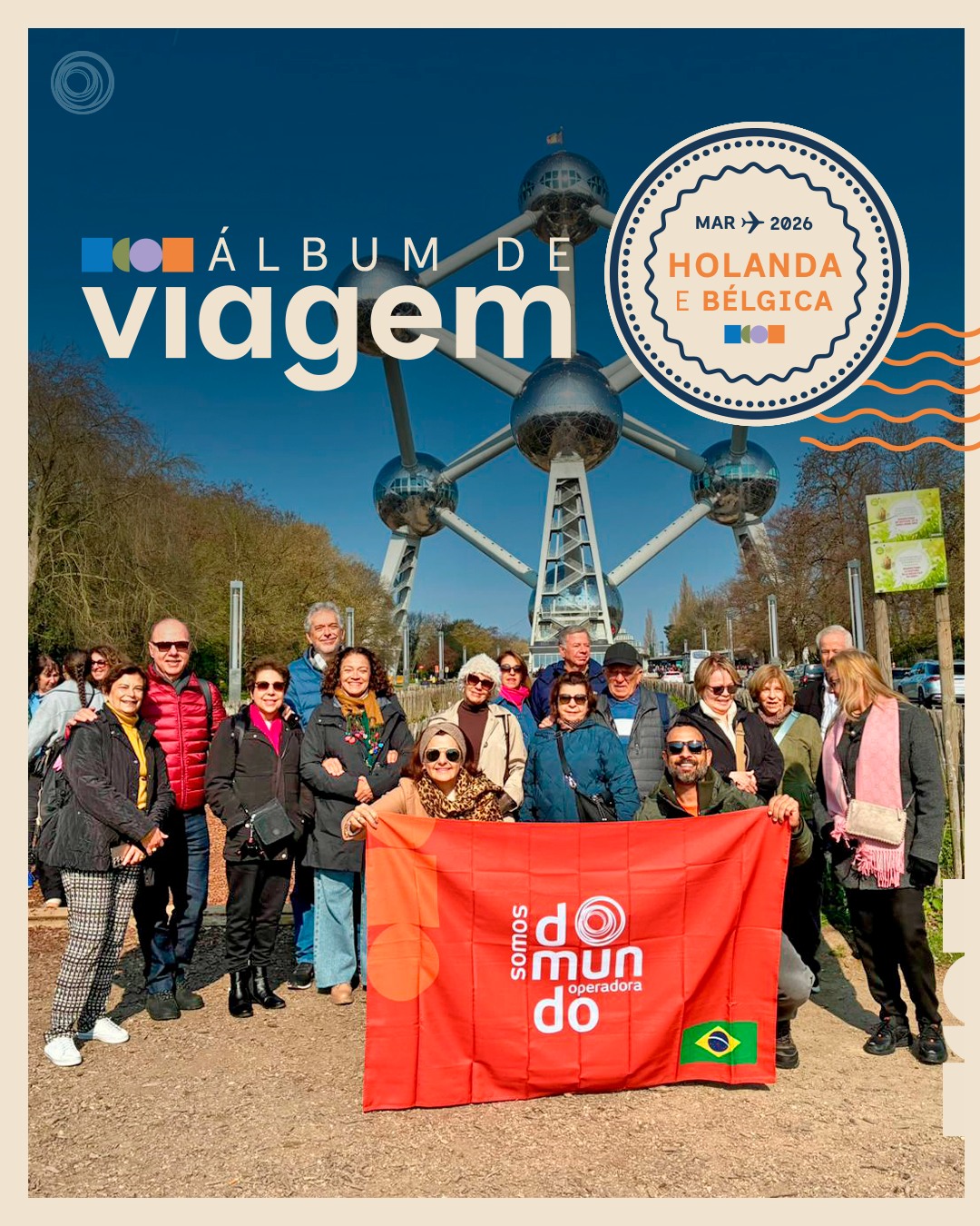 Uma viagem pelo que há de mais bonito na Holanda e na Bélgica, no auge da primavera.🌷
Entre canais, eclusas e paisagens que parecem pintura, esse foi o nosso Cruzeiro pela Holanda e Bélgica na floração das tulipas de Keukenhof.
Não à toa, esse é um dos roteiros mais clássicos e queridos da Domundo. 😉
Para não perder nenhuma novidade sobre os nossos tours, entre no nosso canal do WhatsApp! Link na bio.
#holanda #belgica #domundo #viagememgrupo