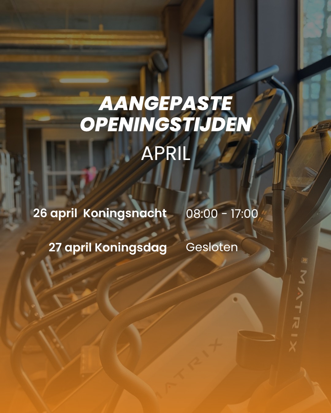 Aangepaste openingstijden rondom Koningsdag 🇳🇱👑
Op zaterdag 26 april (Koningsnacht) zijn we geopend van 08:00 tot 17:00.
Op zondag 27 april (Koningsdag) zijn we gesloten.
Houd hier rekening mee bij het plannen van je training. 😄💪
#lifeandkicking #openingstijden #koningsdag #koningsnacht #lifeandkickingcommunity #kingsday #ijburg