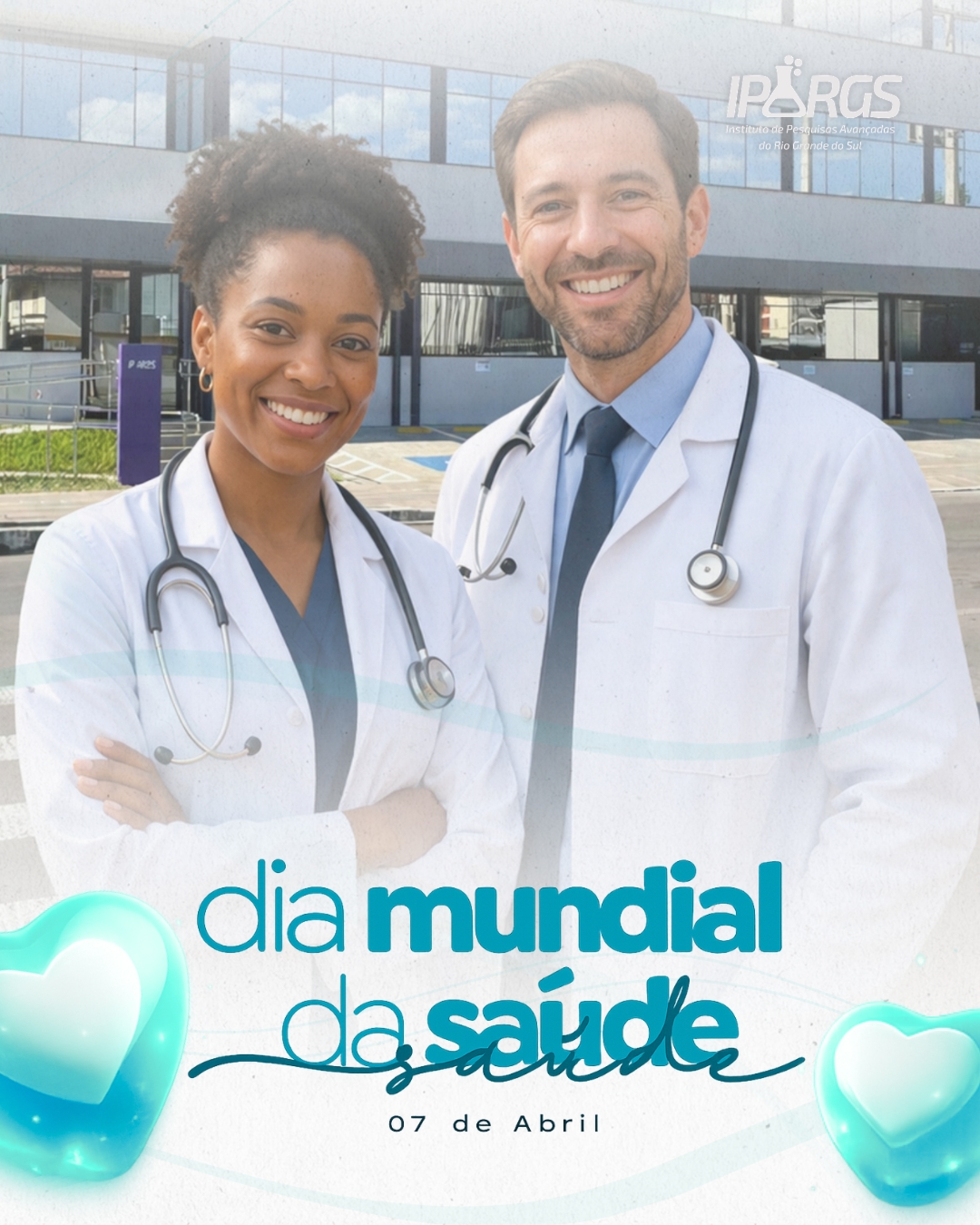 🌍 Dia Mundial da Saúde | 07 de abril
Hoje é um dia para refletirmos sobre um dos pilares mais importantes da humanidade: a saúde. E, nesse cenário, a pesquisa científica tem um papel essencial na construção de um futuro mais seguro, eficiente e acessível para todos.
O IPARGS atua diretamente nesse compromisso, conduzindo estudos clínicos que impactam a vida de milhares de pessoas. Na área da infectologia, a pesquisa é fundamental para entender, prevenir e tratar doenças que desafiam a saúde pública global.
Durante a pandemia de COVID-19, os estudos clínicos foram decisivos para o desenvolvimento de vacinas e terapias seguras, reduzindo drasticamente os impactos da doença. Da mesma forma, pesquisas contínuas sobre HIV têm possibilitado avanços importantes na prevenção, como novas estratégias terapêuticas e estudos voltados à cura funcional.
No combate à tuberculose, uma das doenças infecciosas mais antigas e ainda presente, a ciência segue evoluindo com novas abordagens diagnósticas e tratamentos mais eficazes.
Cada estudo realizado representa esperança, inovação e cuidado com a vida. É por meio da ciência que avançamos — e é através da pesquisa clínica que transformamos conhecimento em soluções reais.
💙 Neste Dia Mundial da Saúde, reforçamos nosso compromisso com a vida, a ciência e o futuro.
