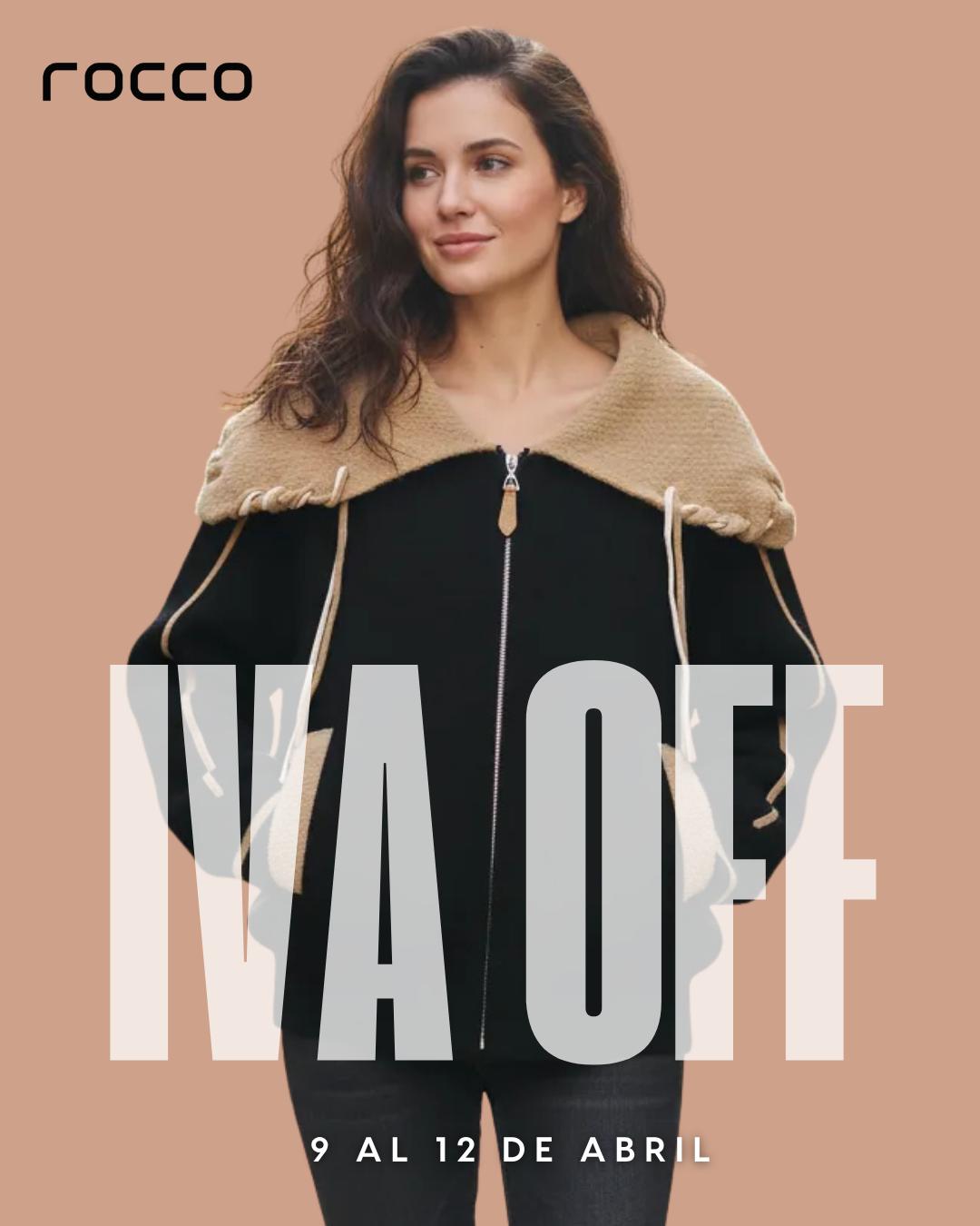 💥 Promo imperdible en Rocco 💥
Del 9 al 12 de abril: ¡te descontamos el IVA en toda la colección! 😱
Elegí tus favoritos antes que se agoten 🛒
Consultá ahora:
📲 Ciudad Vieja 095 899 722
📲 Cordón 092 328 633
📲 Sayago 095 036 768
#RoccoOficial #PromoUruguay #ModaInvierno #OfertasUy