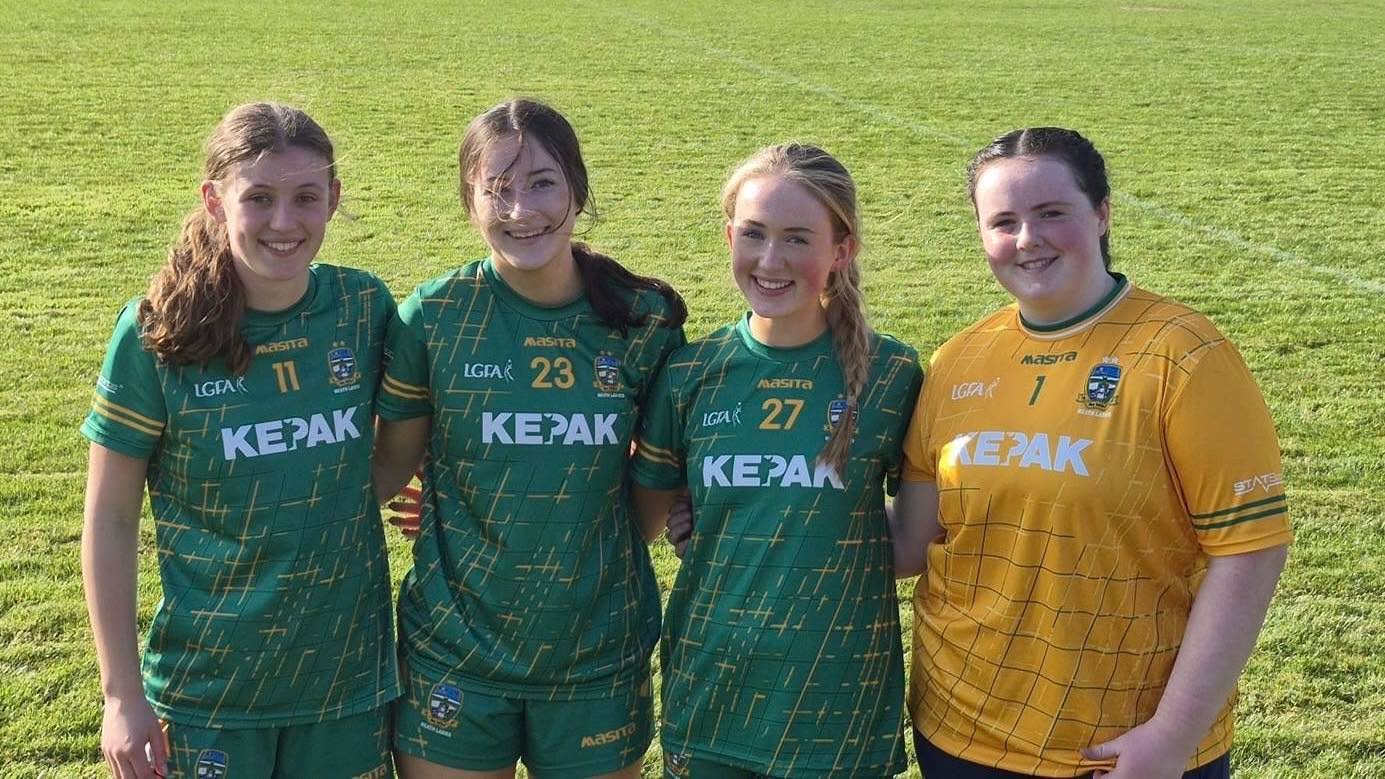 Comhghairdeas lenár gcailíní Chloe, Lucy, Grace agus Jane on making the Minor A Leinster Championship Final with meath_lgfa. The girls saw off Wexford On Monday to secure their spot in the final. Maith sibh go léir!