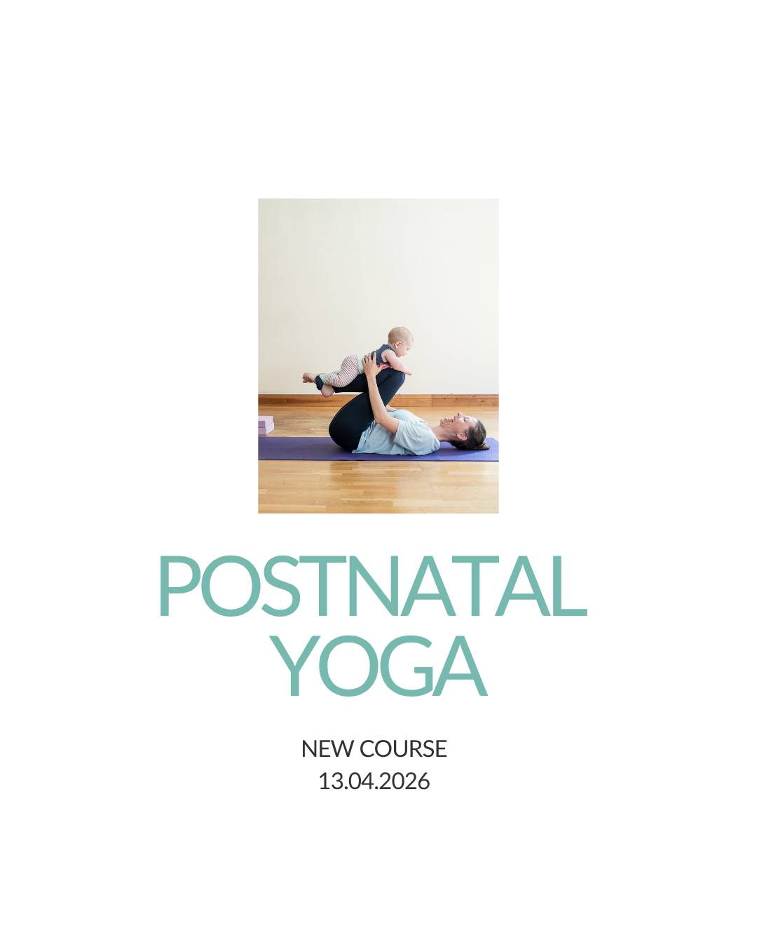 ✨ Postnatal Yoga Course starting 13.04 ✨
A supportive and nurturing space to rebuild strength, reconnect with your body, and move safely after birth 🤍
Gentle, intelligent practice for your changing body — with time to breathe, rest and feel held.
🧘♀️ Places are limited
👉 Sign up: www.purnayoga.fi/postnatal
#postnataljooga #äitiys #synnytyksenjälkeen #joogahelsinki #purnayogahelsinki #palautuminen #lempeäjooga #äitijooga #hyvinvointi #kehotietoisuus