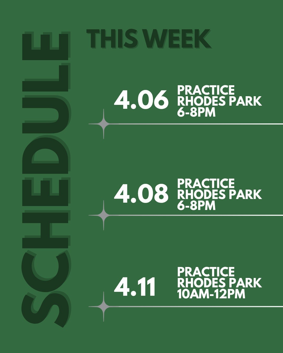 We faced some great competition this weekend, but were ready for our next opponent! 🏉🐻 Practices continue this week as we prep for our first home game on April 18th. 🗓️ Still deciding if you should come out and join us? You should! It's never too late to join us! No experience needed. See you on the pitch! 📣