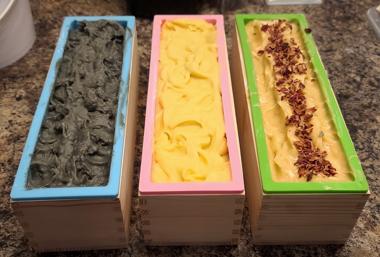 First off, we fully restocked our fridge today inside of The Sassy Sisters with Old Fashioned Sodas including big favorites, Sarsaparilla, Root Beer and Big Red!
Also today, I had my friend over that raises goats and had a goat milk soap making class with her. I showed her how I make some of my best sellers, Tea Rose and Midnight Lavender, and made a new one with her, Northbound! We'll be learning about herb infusions and salve making next time we get together, which is one of my favorite things to make.