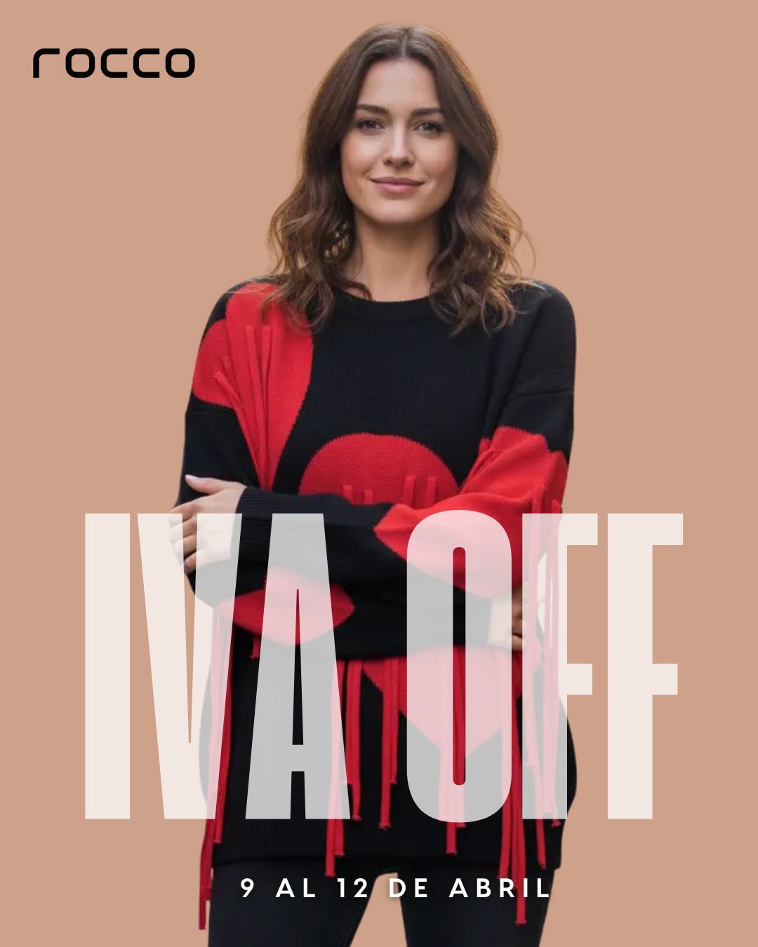 🎉 ¡Día del Centro en Rocco!
Del 9 al 12 de abril te descontamos el IVA en TODA la colección 😍
No te lo podés perder ✨
Consultá con nuestras vendedoras:
📲 Casa Central Ciudad Vieja 095 899 722
📲 Cordón 092 328 633
📲 Sayago 095 036 768
#RoccoUy #DiaDelCentro #ModaUruguay #SaleRocco #ShoppingTime