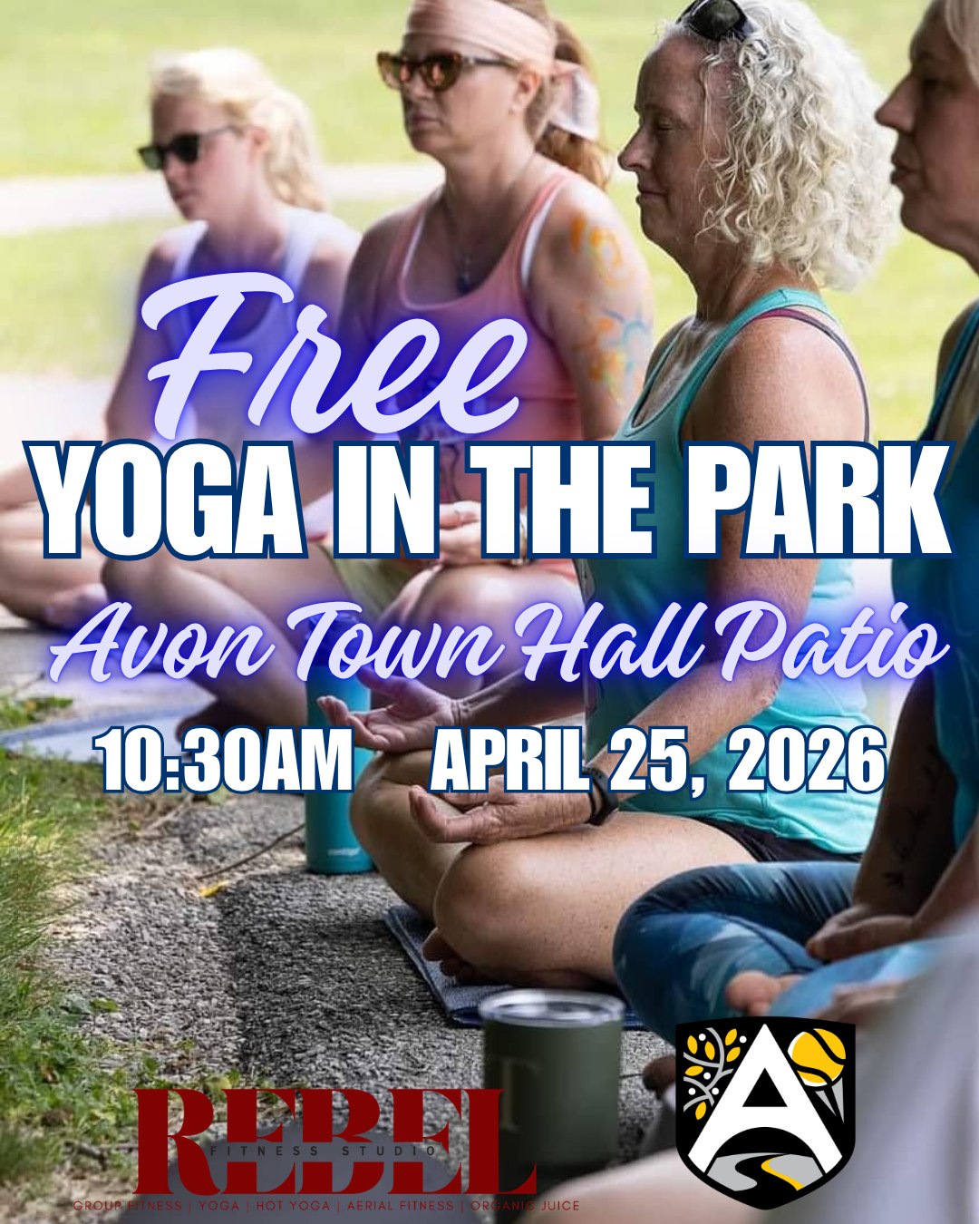 🧘♀️ Free Yoga in the Park! 🌿
Join us for a relaxing morning of yoga on Saturday, April 25 at 10:30am on the back patio of Avon Town Hall inside Blue Heron Park.
This FREE class is sponsored by Rebel Fitness Studio, in partnership with the @avonindianaparks and @visitindy , as part of Trail Mixer 2026, a Greater Indy Trailways Festival.
Bring your mat, invite a friend, and enjoy some movement in the fresh air!