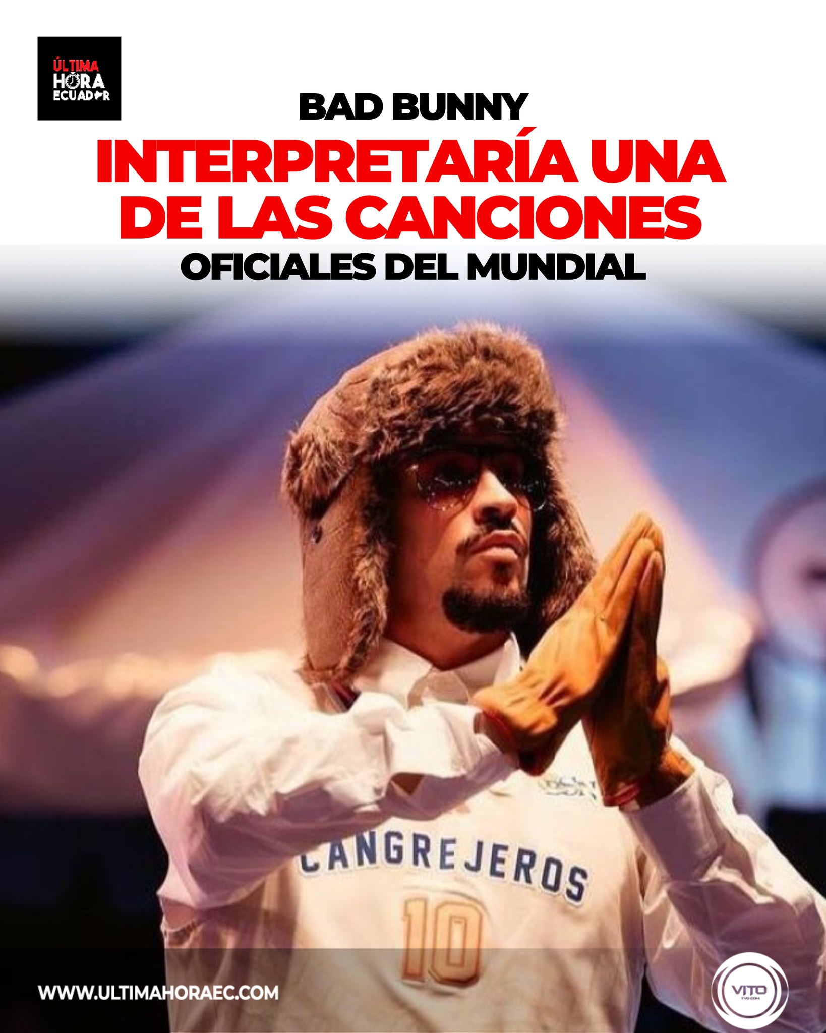 Bad Bunny interpretaría una de las canciones oficiales de la...