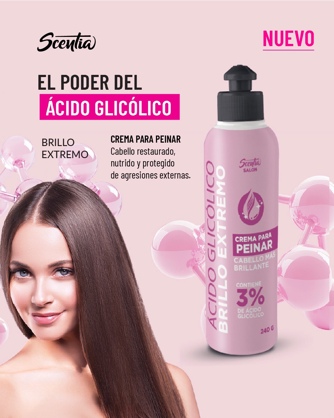 Descubre nuestra nueva línea con ácido glicólico y consigue un brillo extremo que marca la diferencia en tu cabello; con nuestro shampoo, acondicionador y crema de peinar.
Si quieres ser empresaria Scentia, inscríbete en este link: bit.ly/3N4PLbw#scentia
#scentiacentroamerica #bellezaempoderadora #scentiacontigo #nuevo